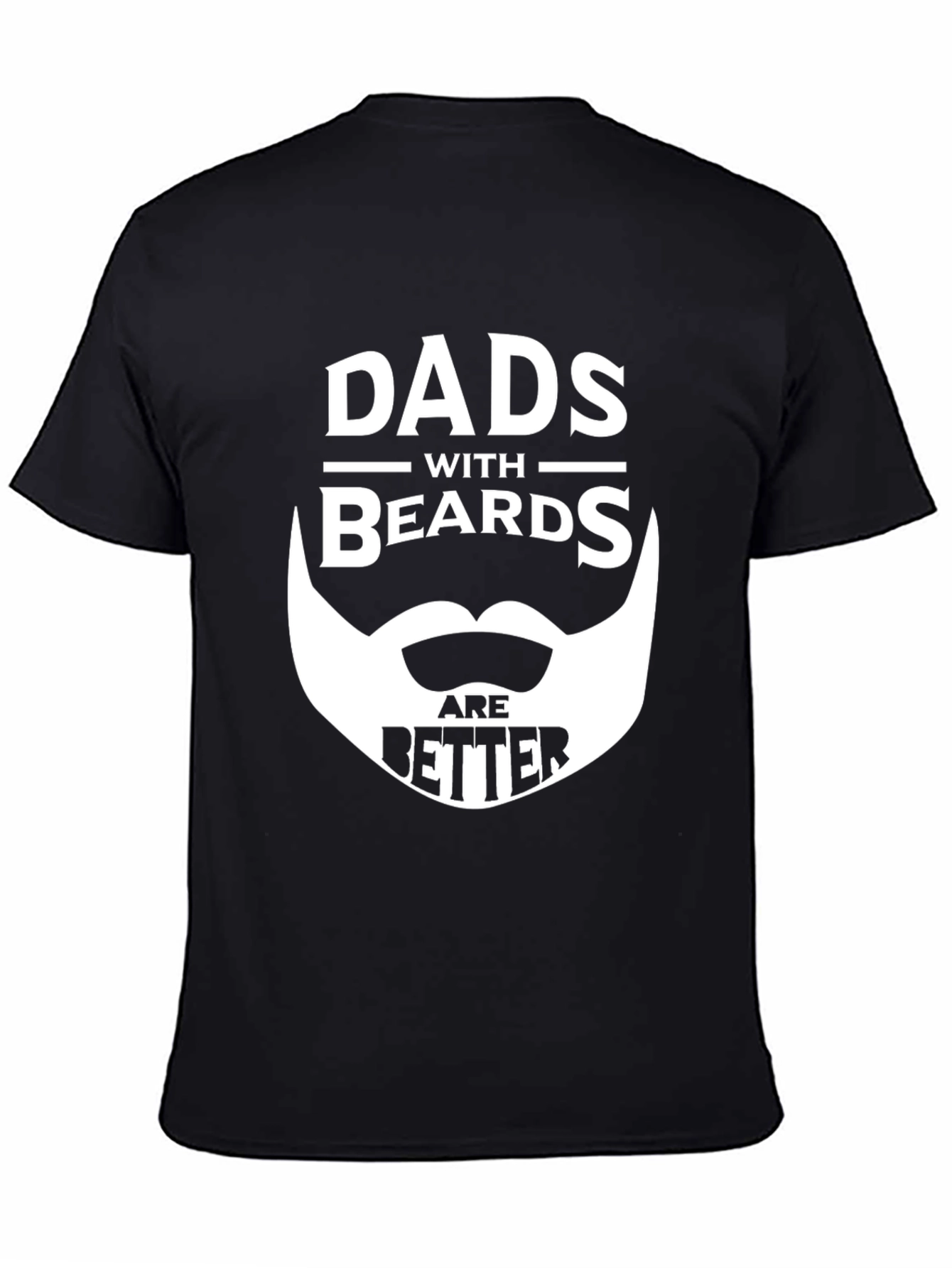 Dads With Beards T-Shirt Funny Mens Graphic Tee