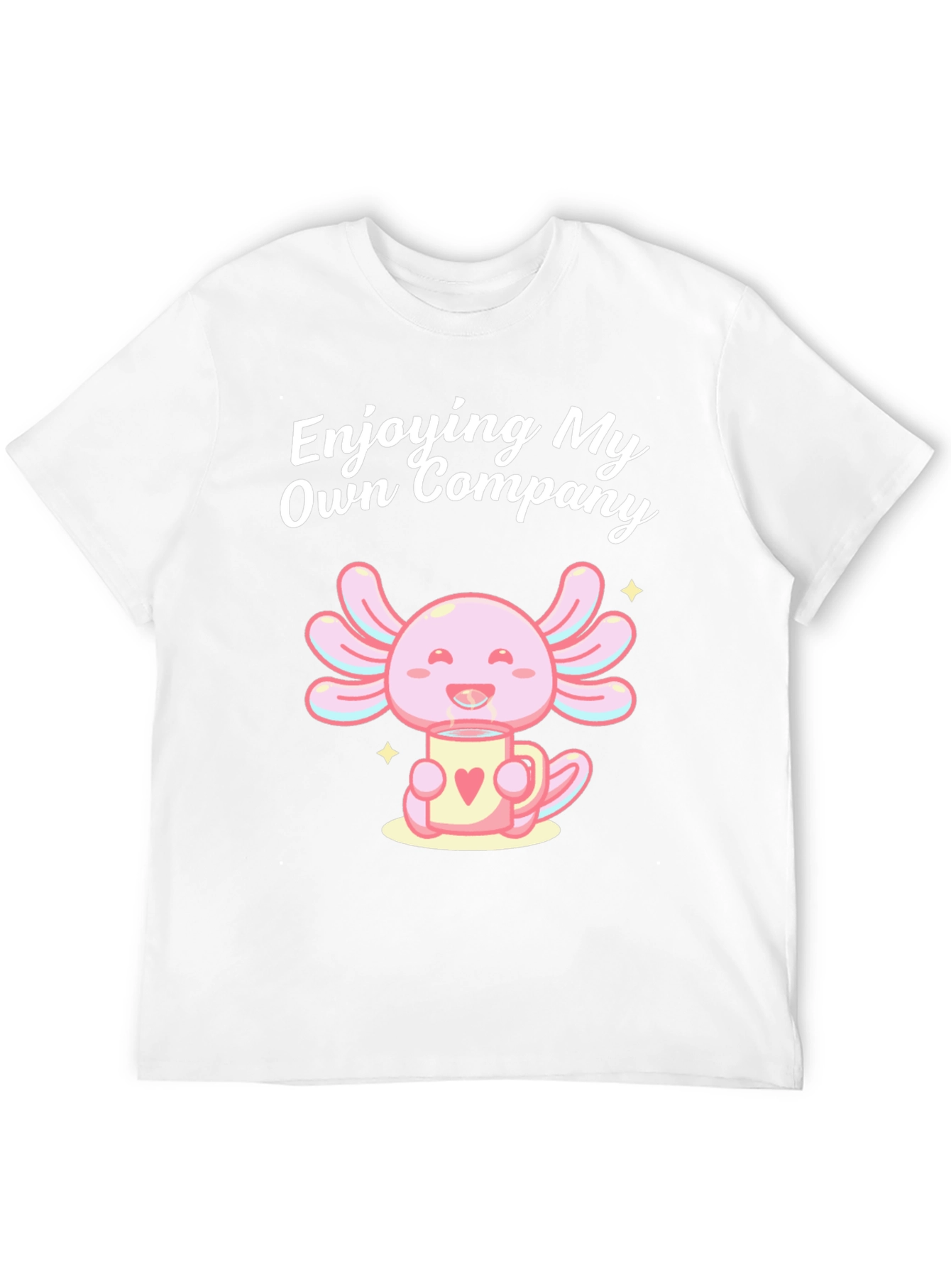 Enjoying My Own Company Axolotl T-Shirt
