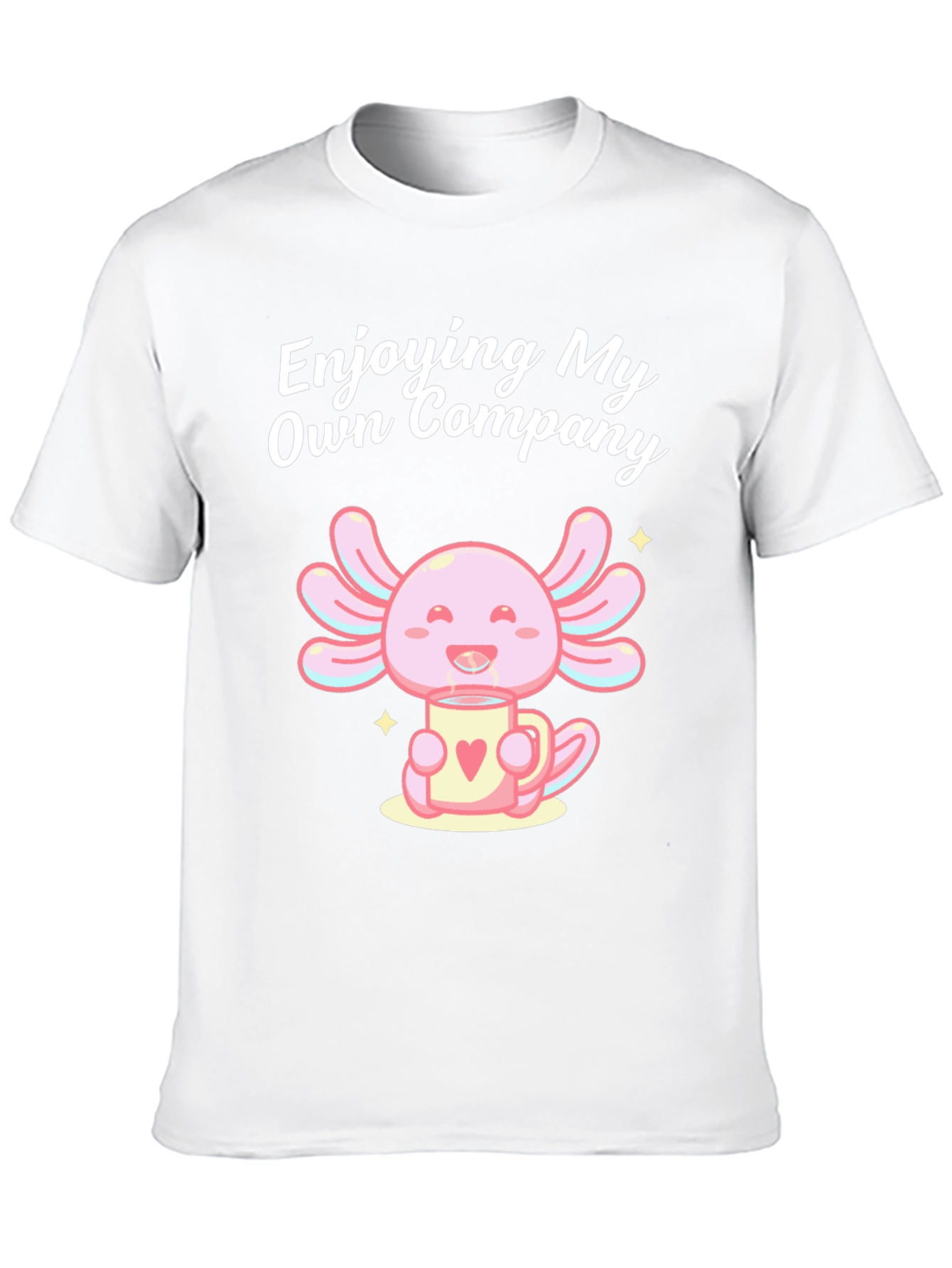 Enjoying My Own Company Axolotl T-Shirt