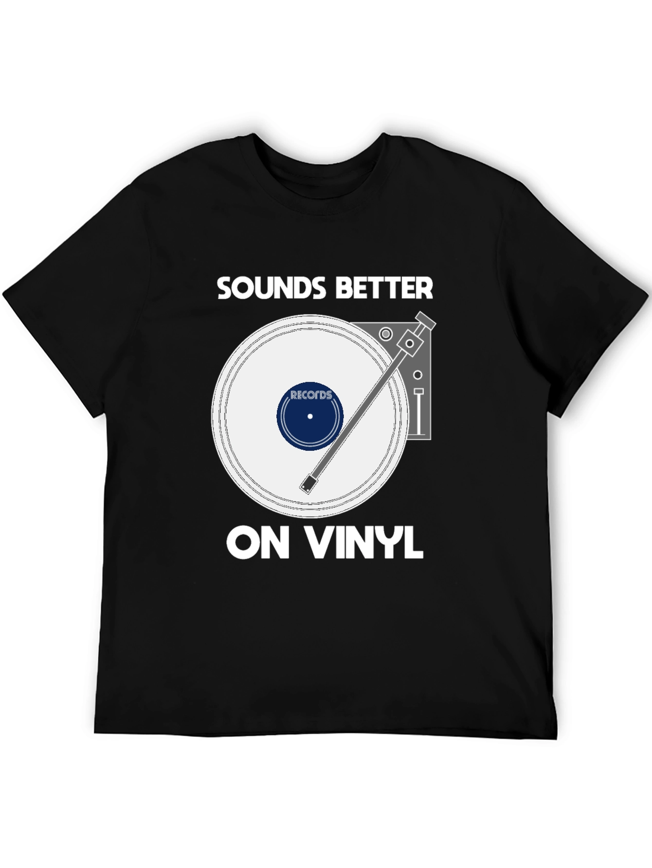 Sounds Better On Vinyl T-Shirt Music Lover Tee