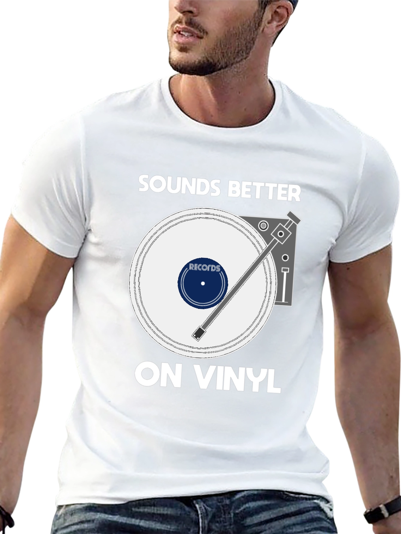 Sounds Better On Vinyl T-Shirt Music Lover Tee