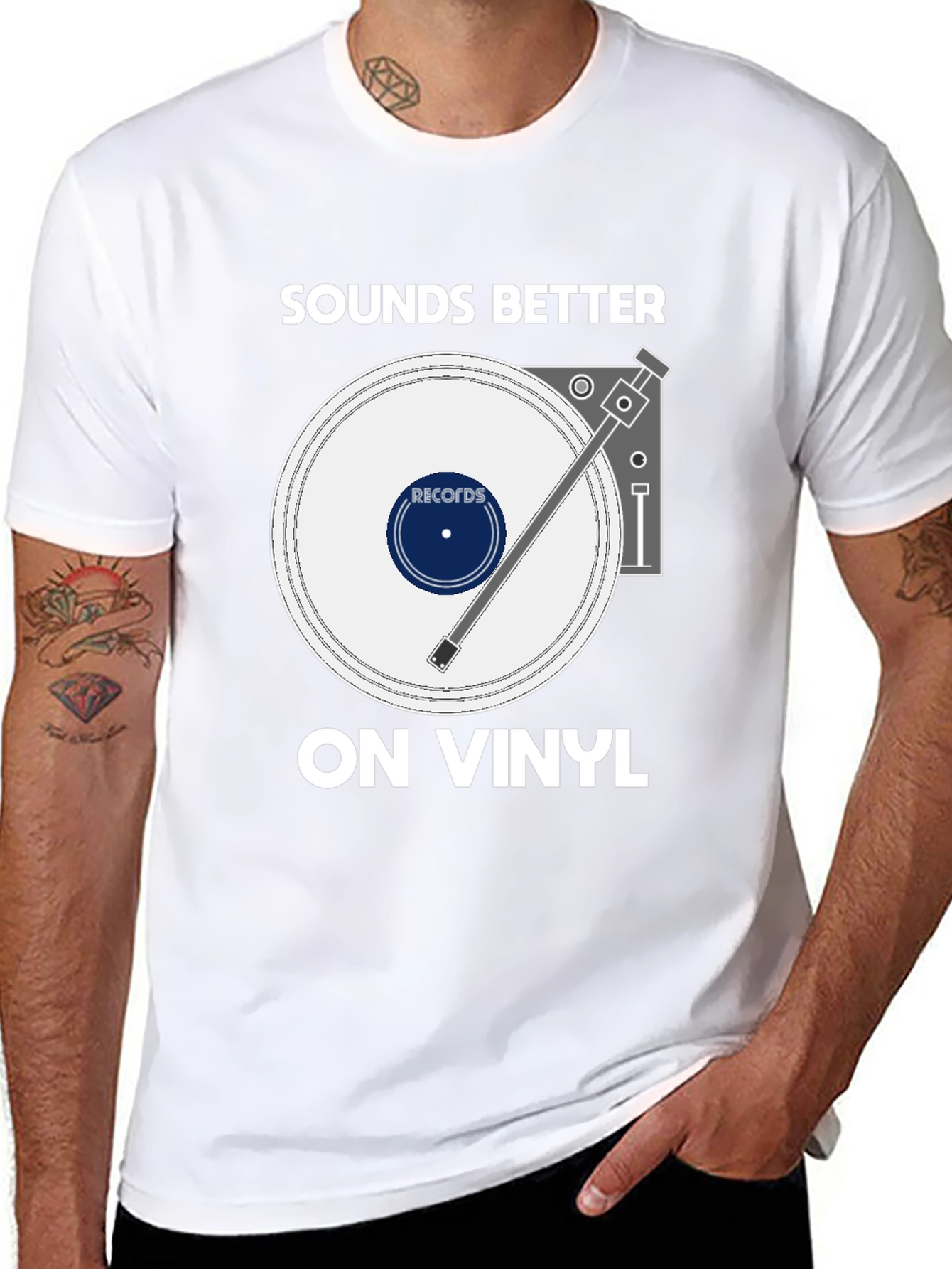 Sounds Better On Vinyl T-Shirt Music Lover Tee