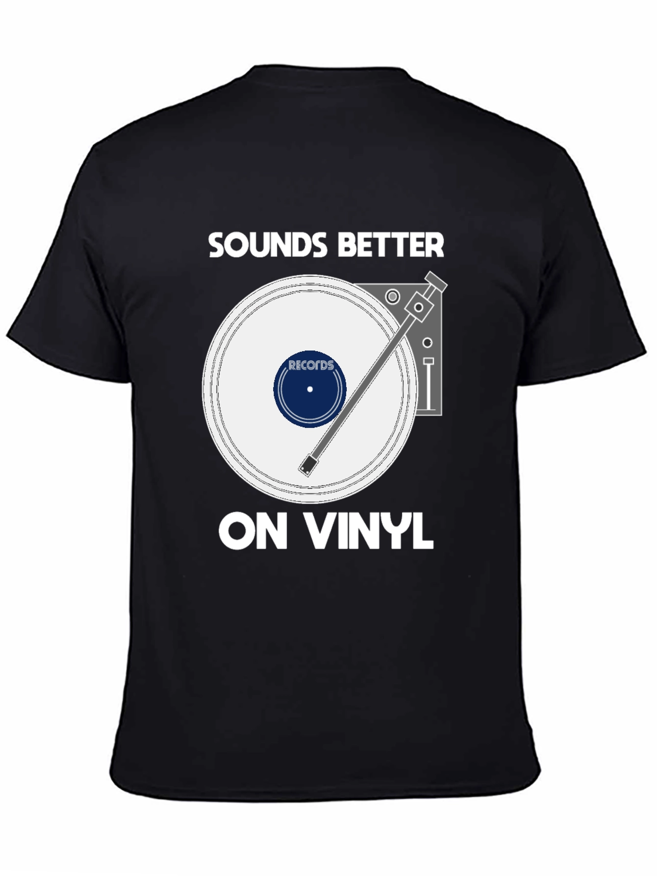 Sounds Better On Vinyl T-Shirt Music Lover Tee