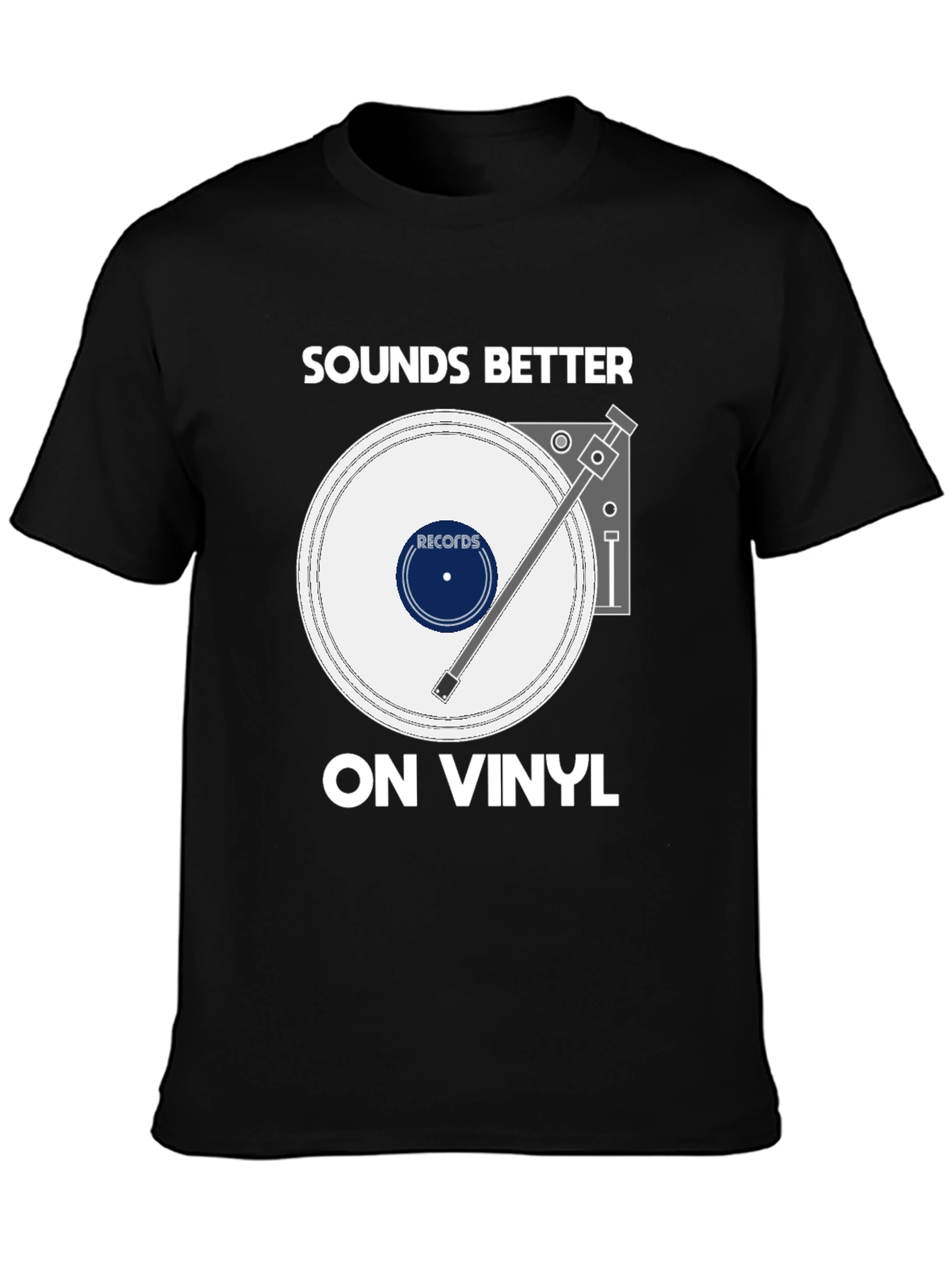 Sounds Better On Vinyl T-Shirt Music Lover Tee