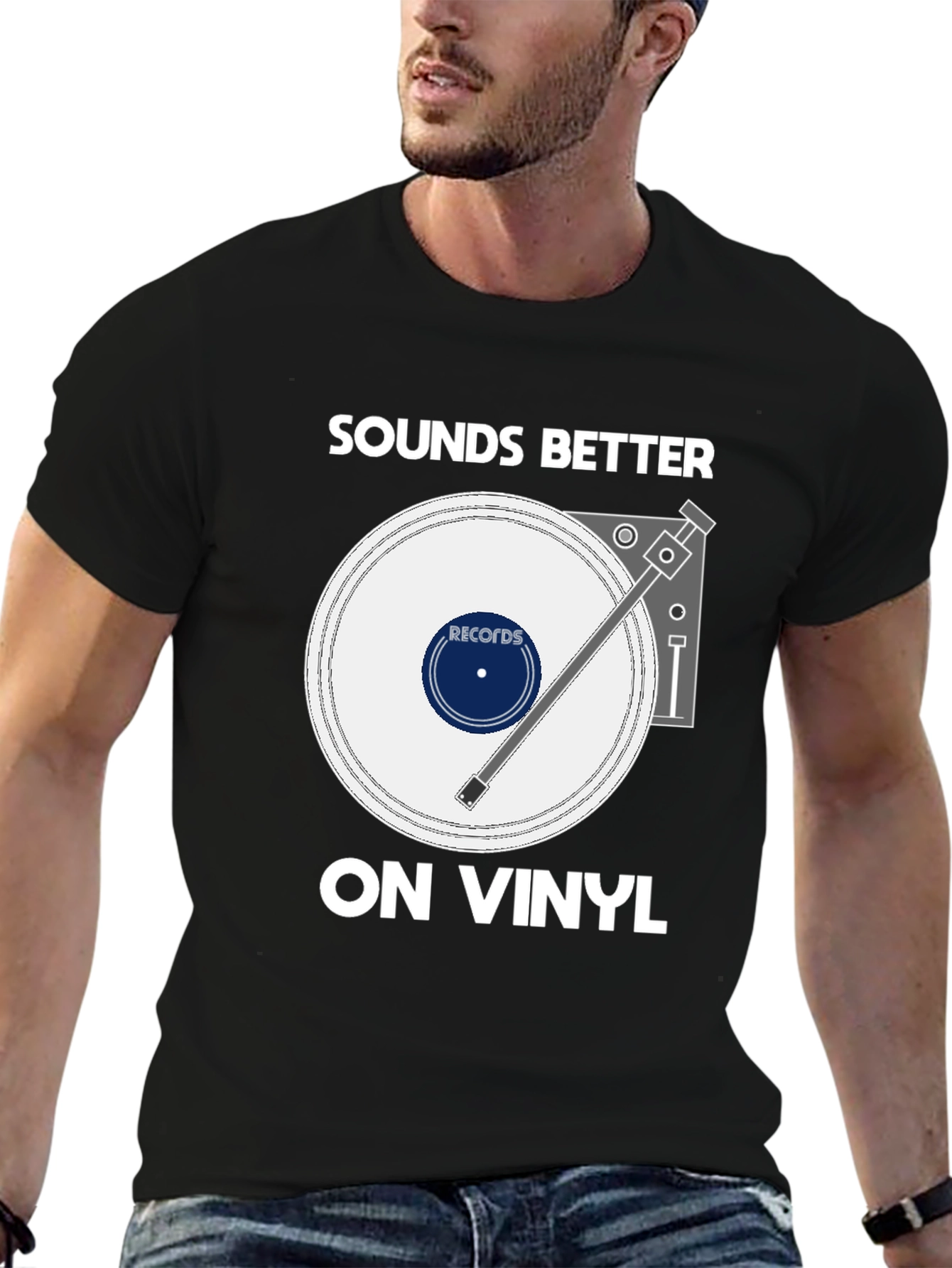 Sounds Better On Vinyl T-Shirt Music Lover Tee