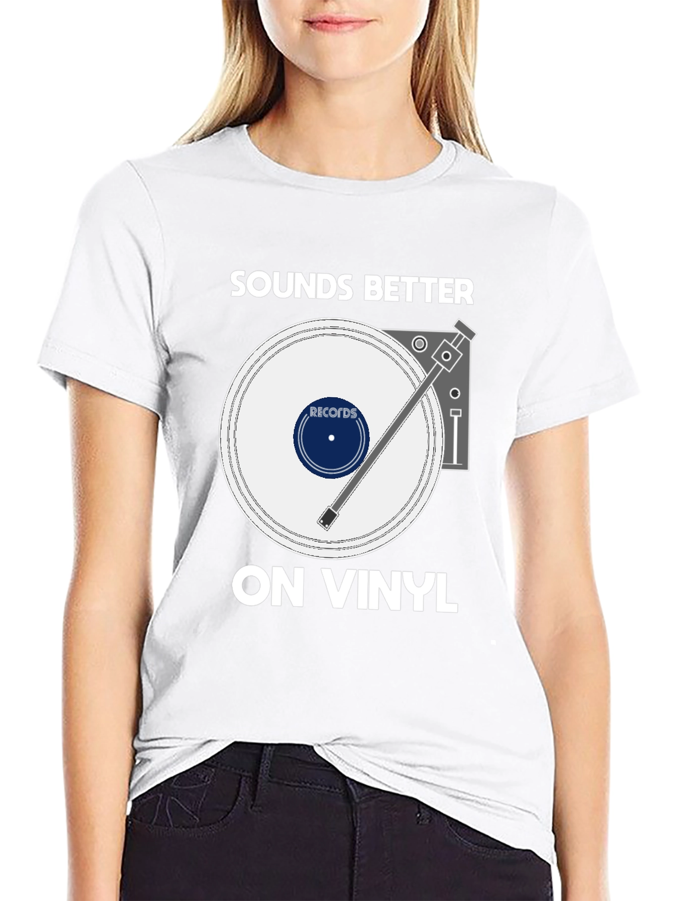 Sounds Better On Vinyl T-Shirt Music Lover Tee