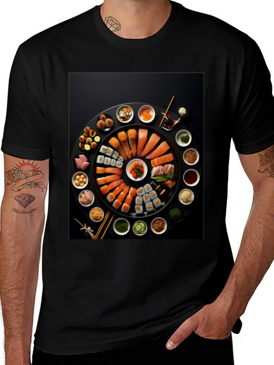 Sushi Lovers T-Shirt - Foodie Fashion