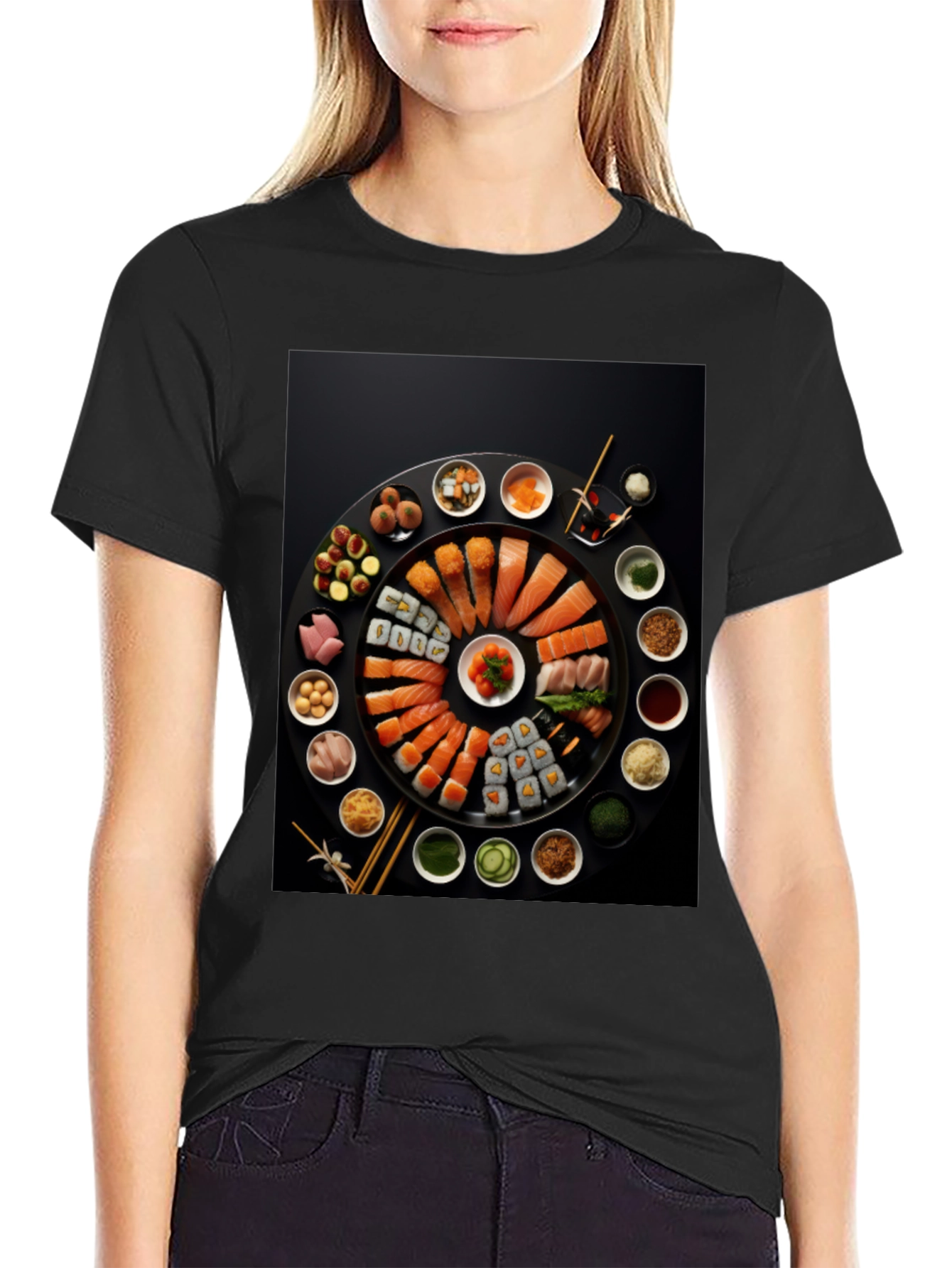 Sushi Lovers T-Shirt - Foodie Fashion