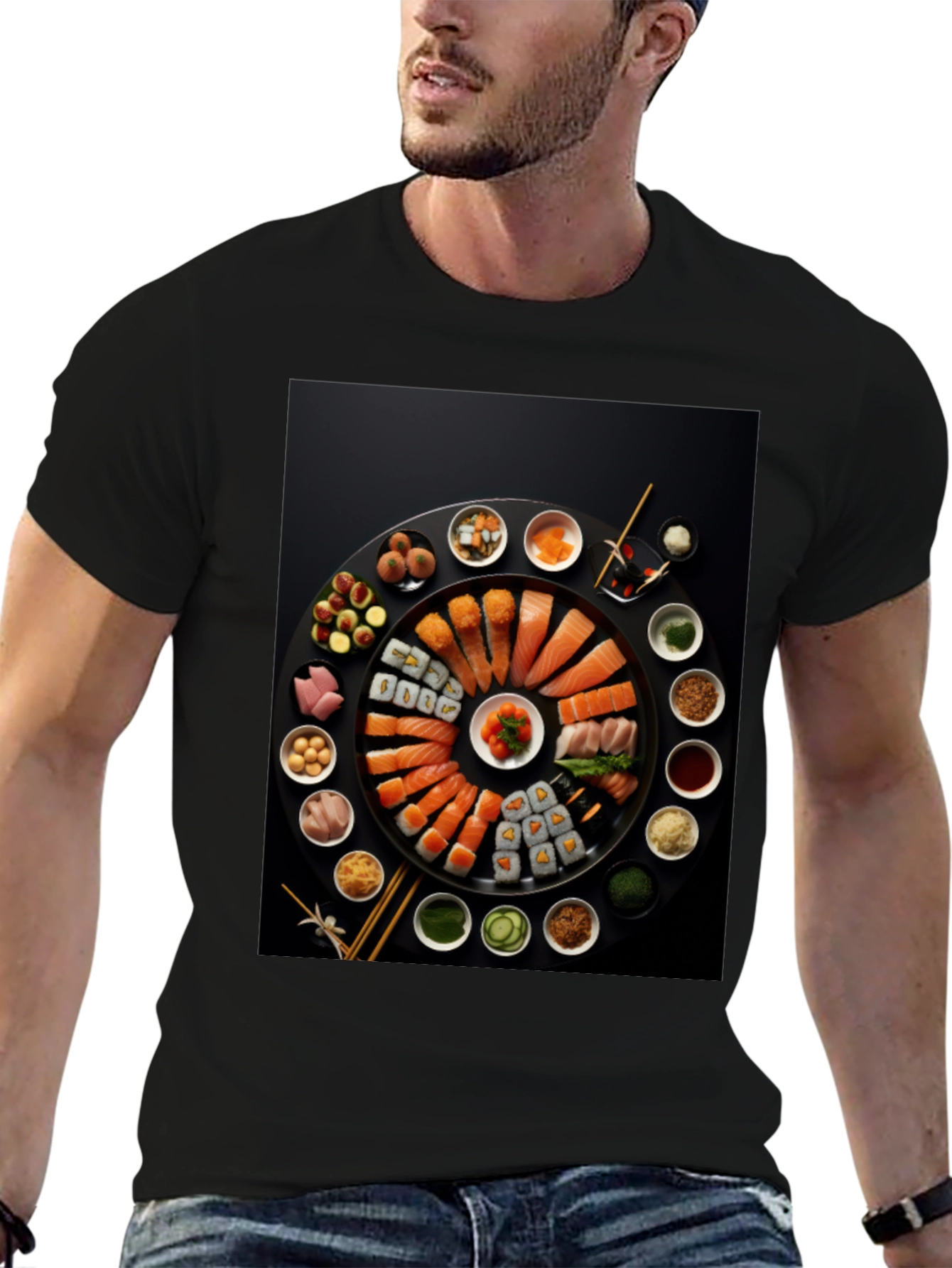 Sushi Lovers T-Shirt - Foodie Fashion
