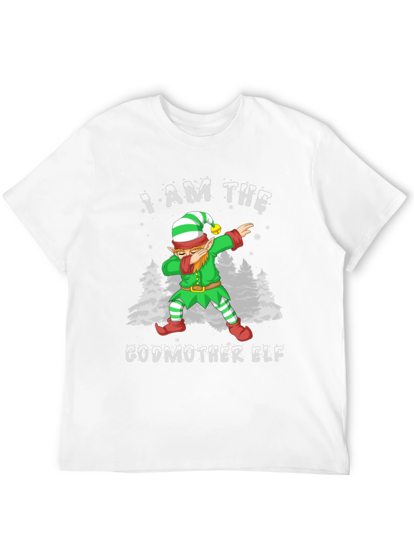 I AM THE GODMOTHER ELF T-Shirt Christmas