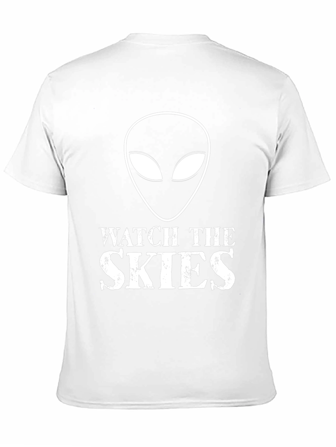 Watch the Skies Alien Graphic Tee - Black