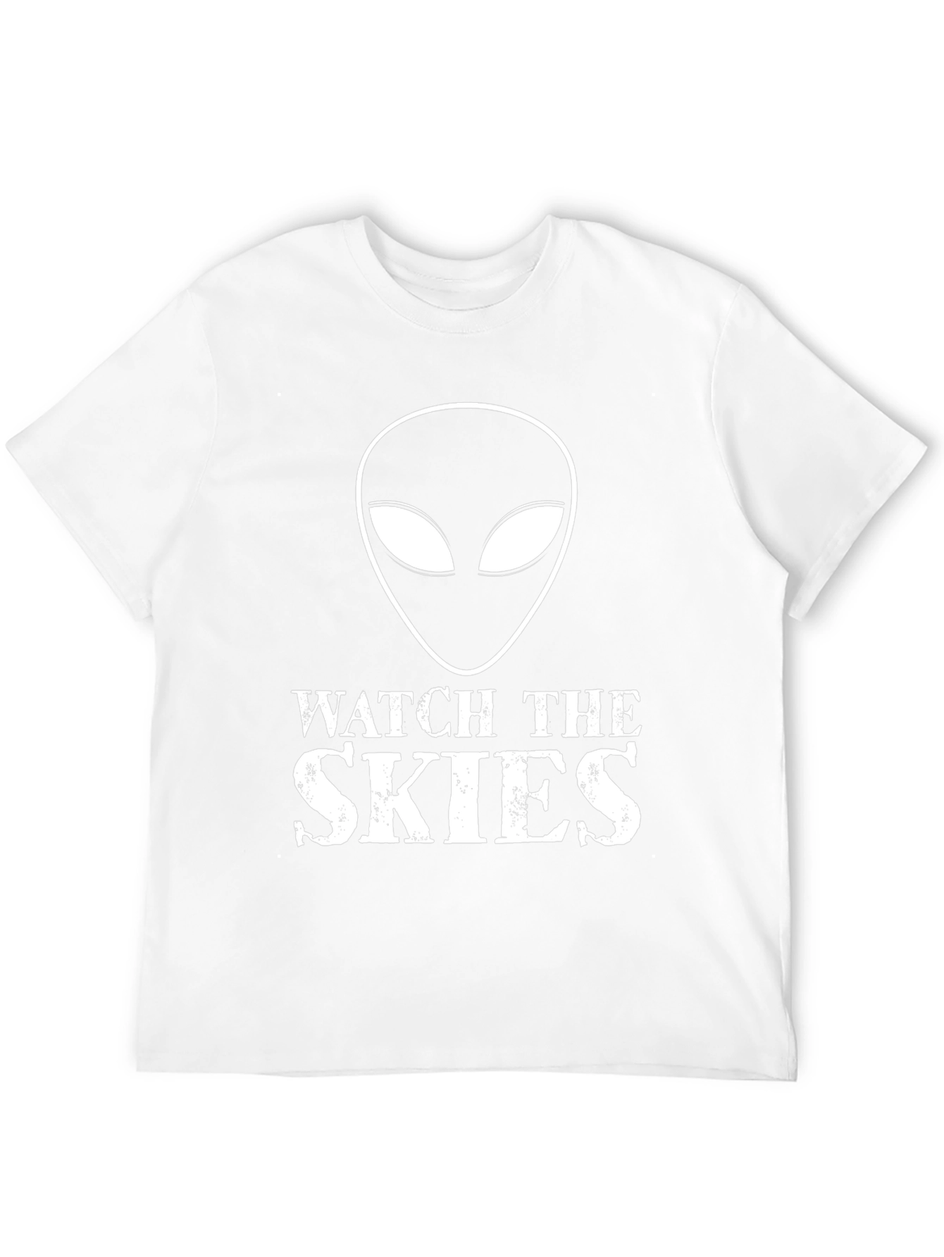 Watch the Skies Alien Graphic Tee - Black