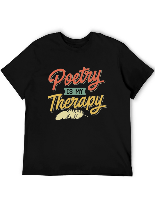 Poetry is My Therapy T-Shirt