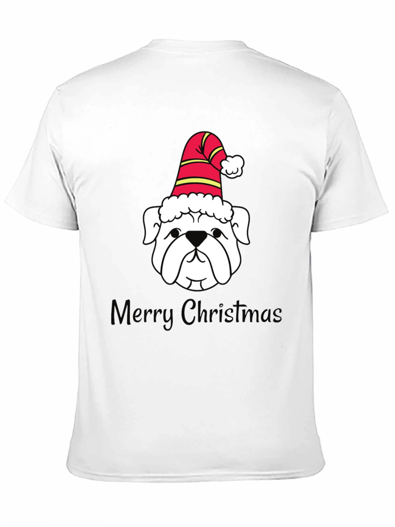 Christmas Bulldog T-Shirt