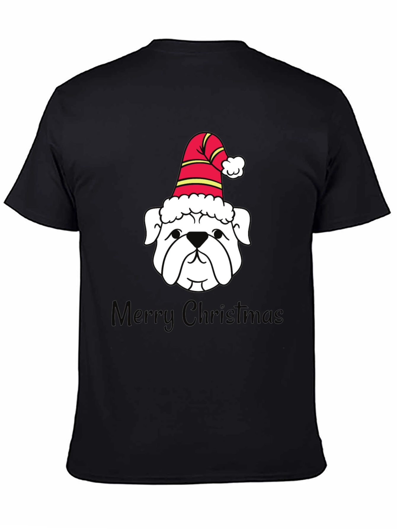 Christmas Bulldog T-Shirt