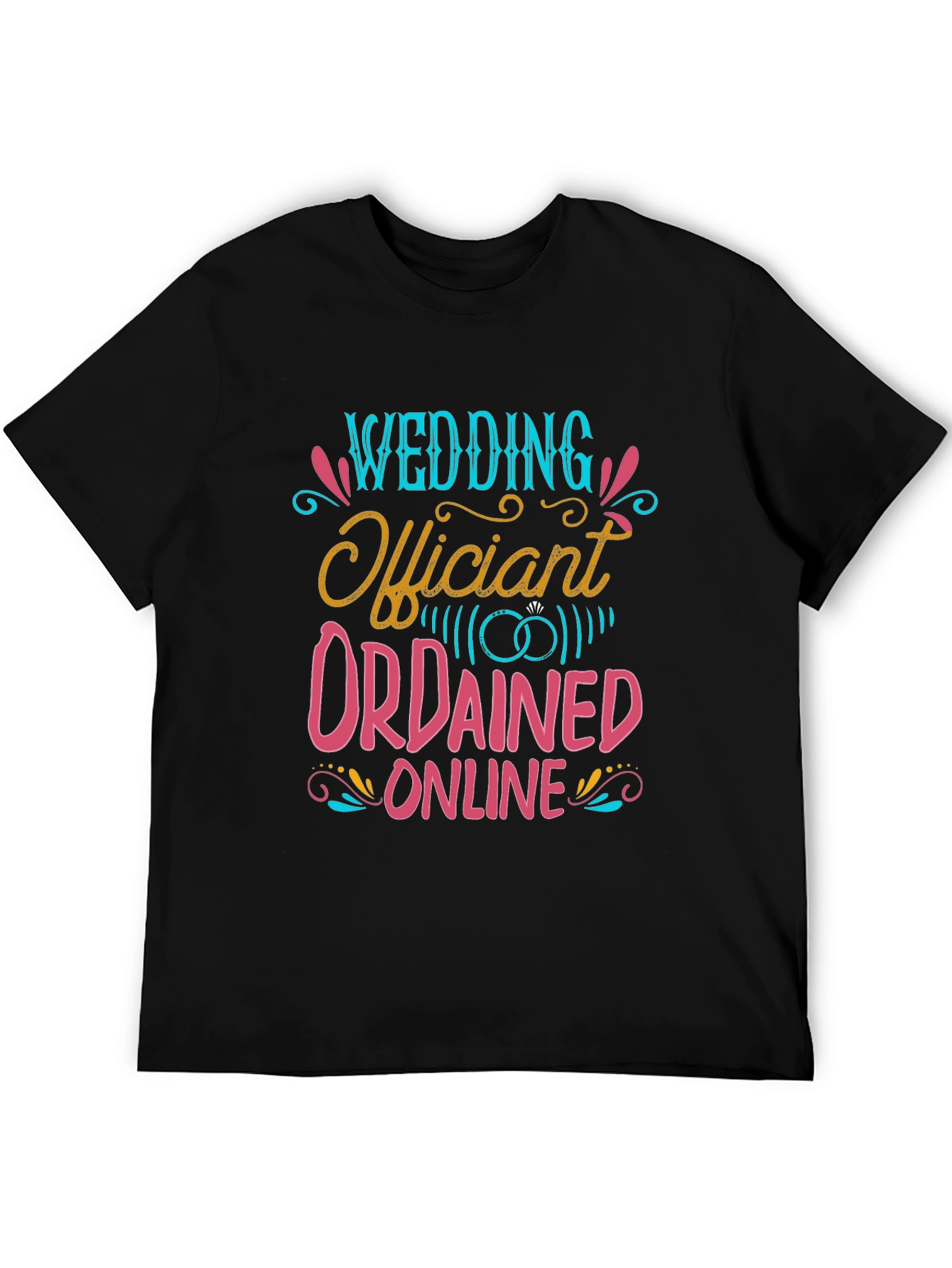 Wedding Officiant Ordained Online T-Shirt