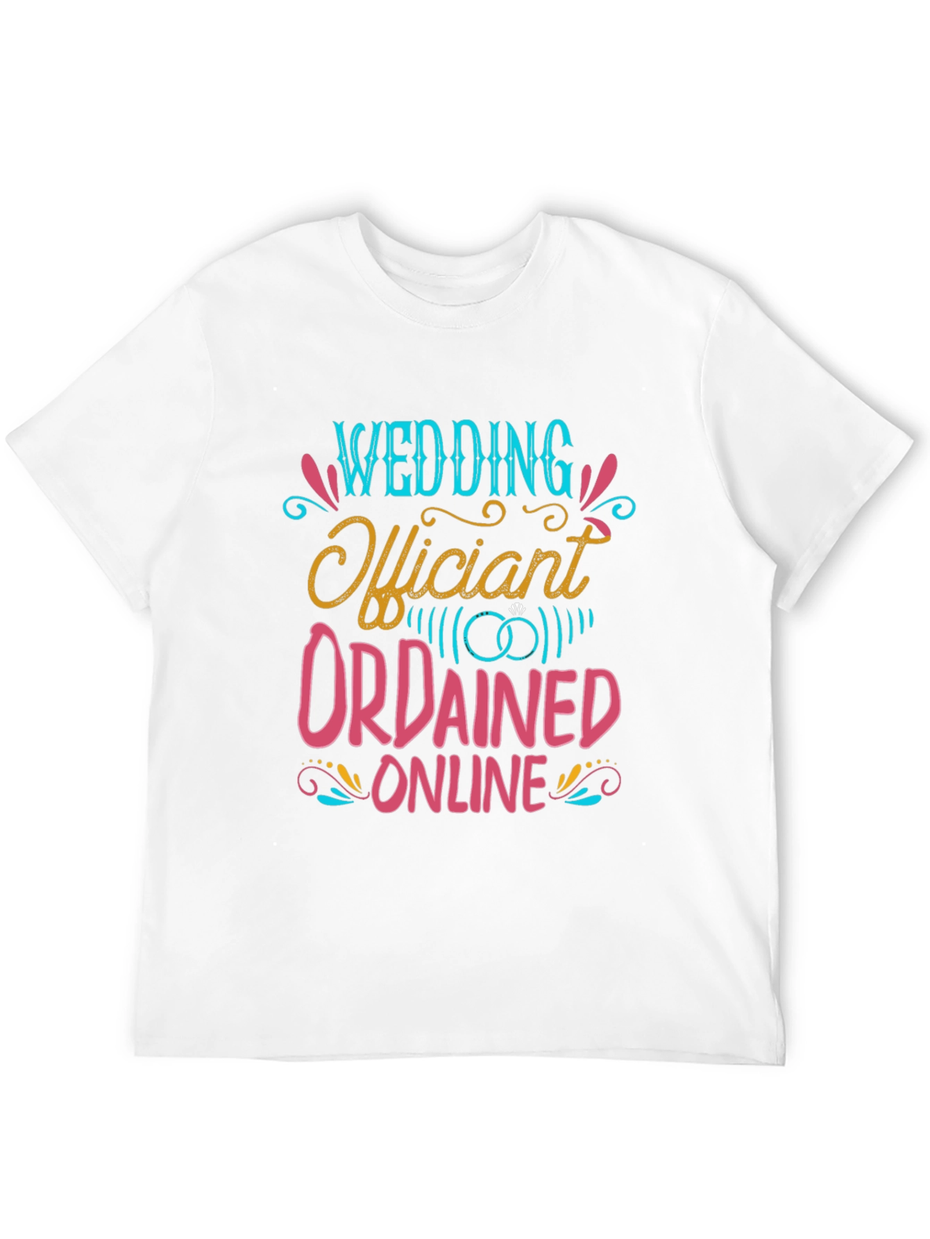 Wedding Officiant Ordained Online T-Shirt