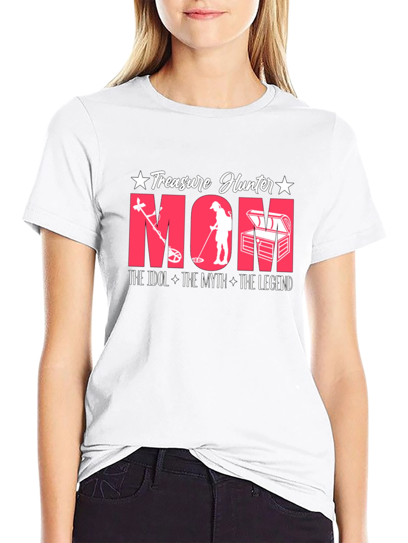 Treasure Hunter Mom Tee - The Idol Myth Legend