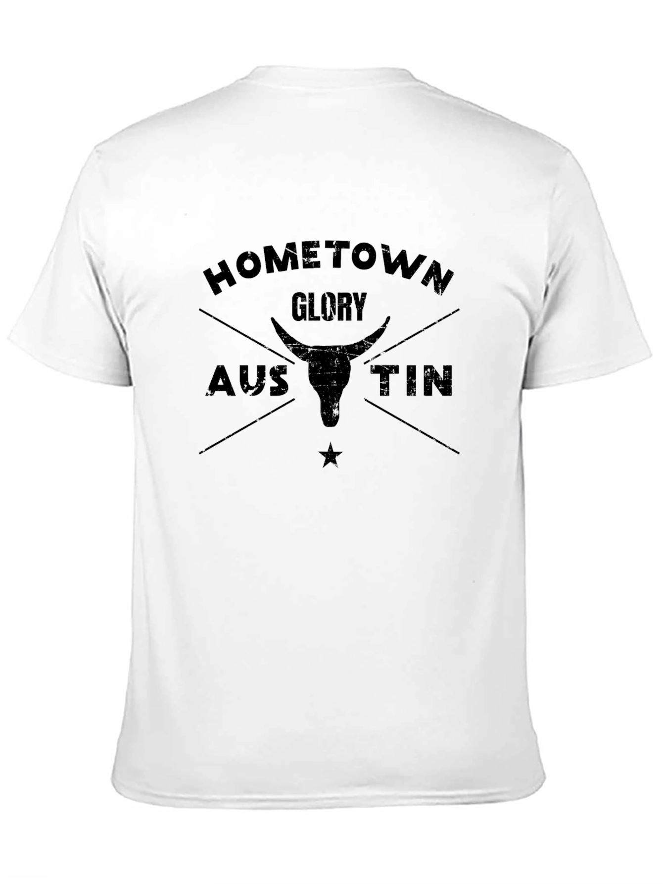 Hometown Glory Austin Graphic Tee - Black
