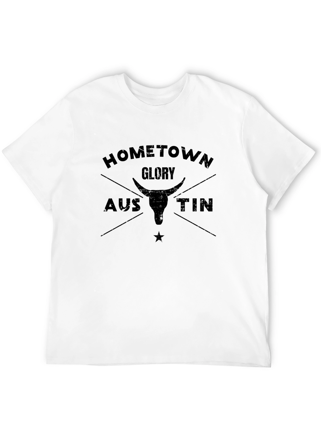 Hometown Glory Austin Graphic Tee - Black