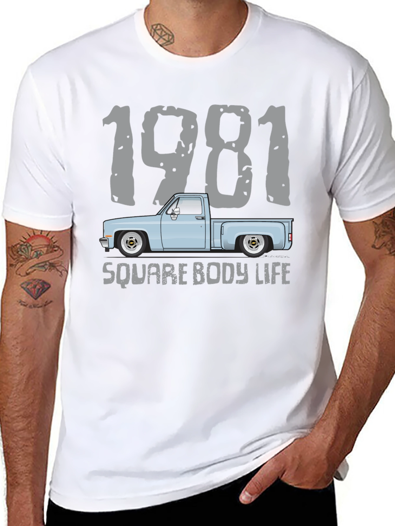 1981 Square Body Life Graphic Tee