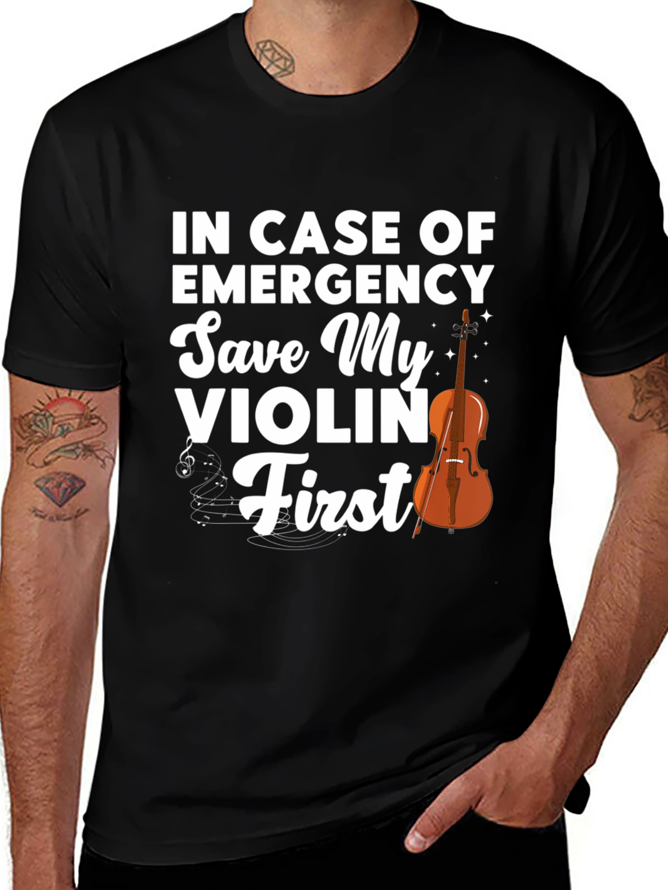 Save My Violin First T-Shirt