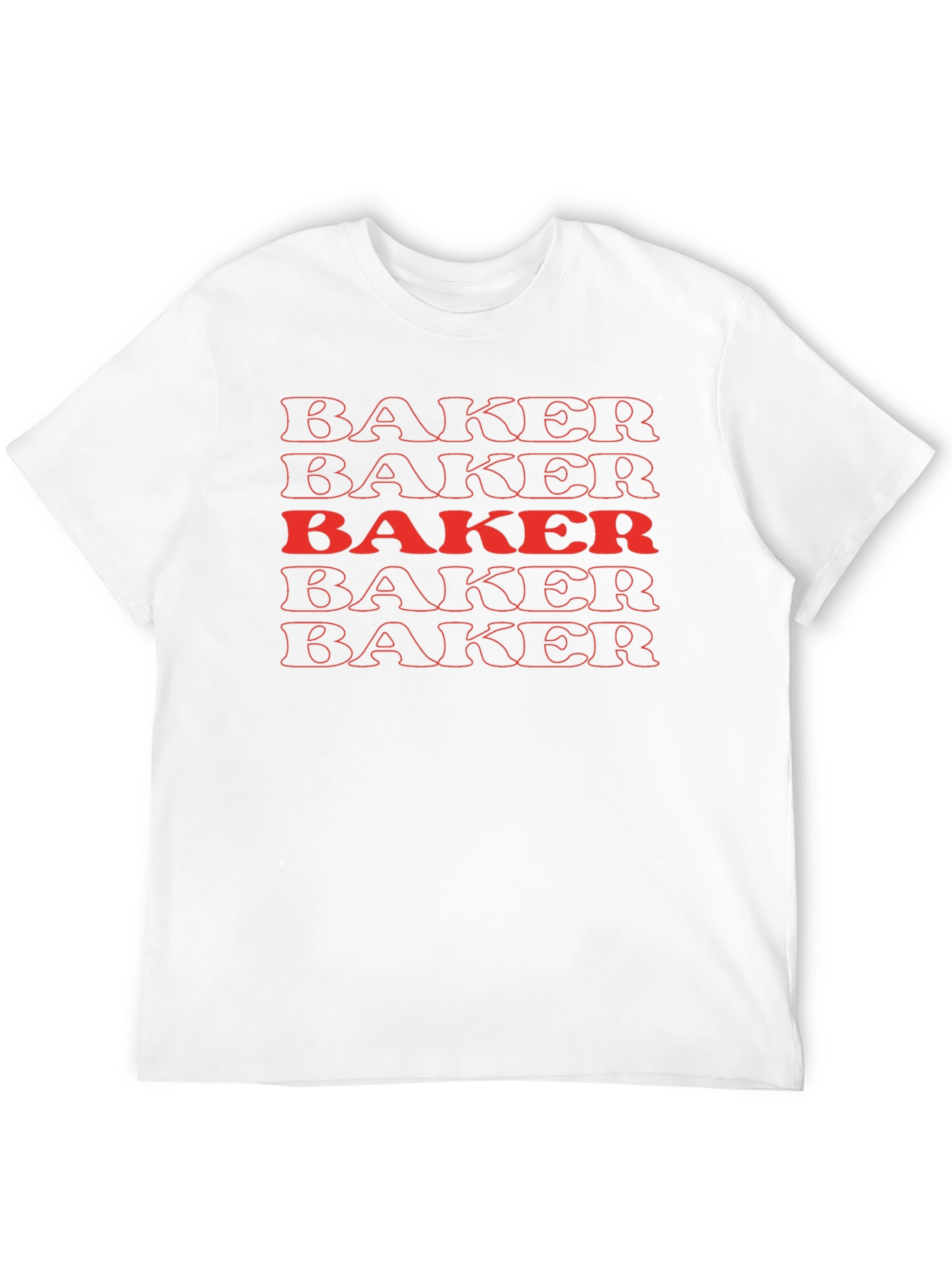 Baker Stacked Graphic Tee - Black