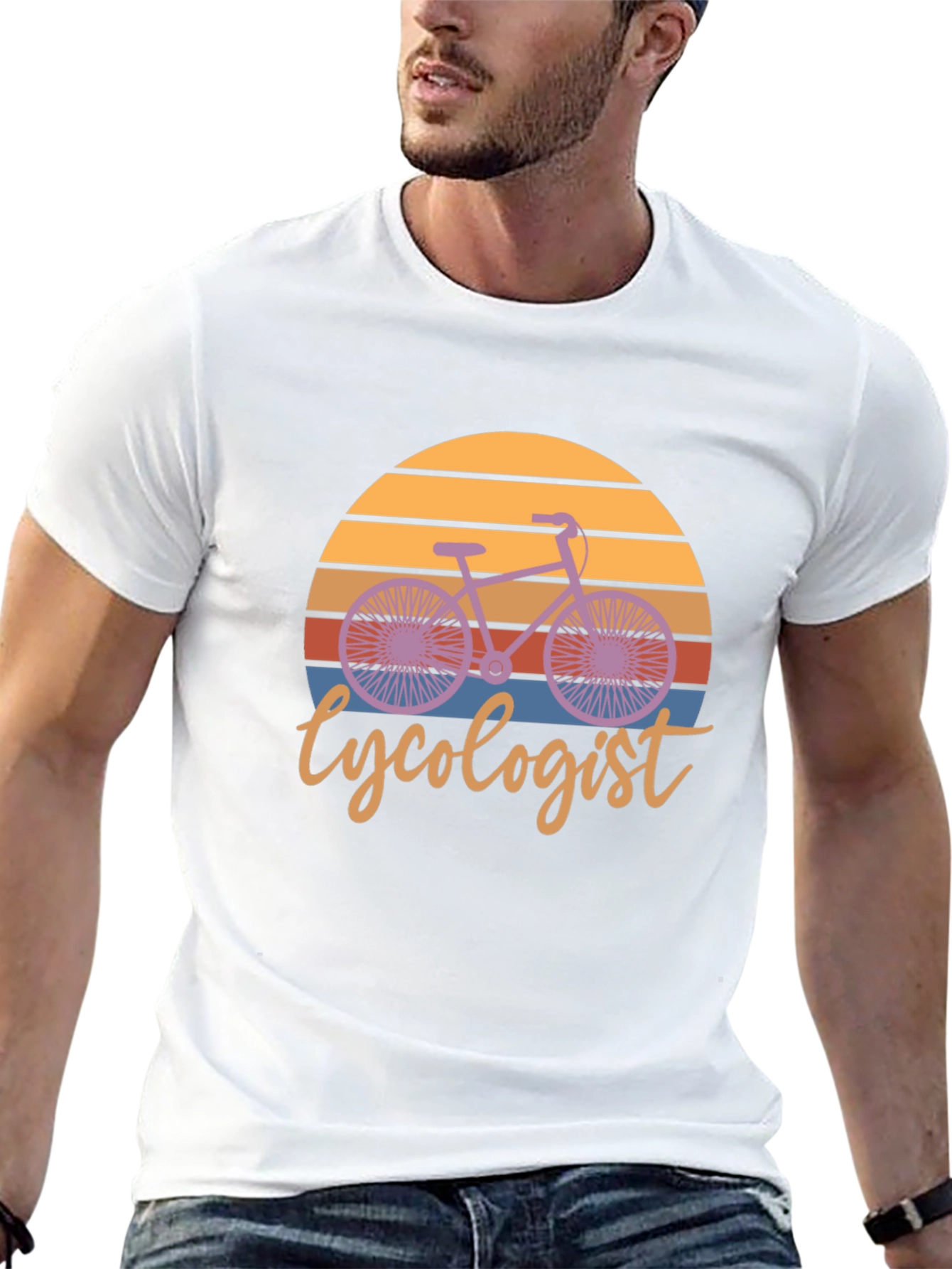 Cyclologist T-Shirt - Retro Bicycle Design