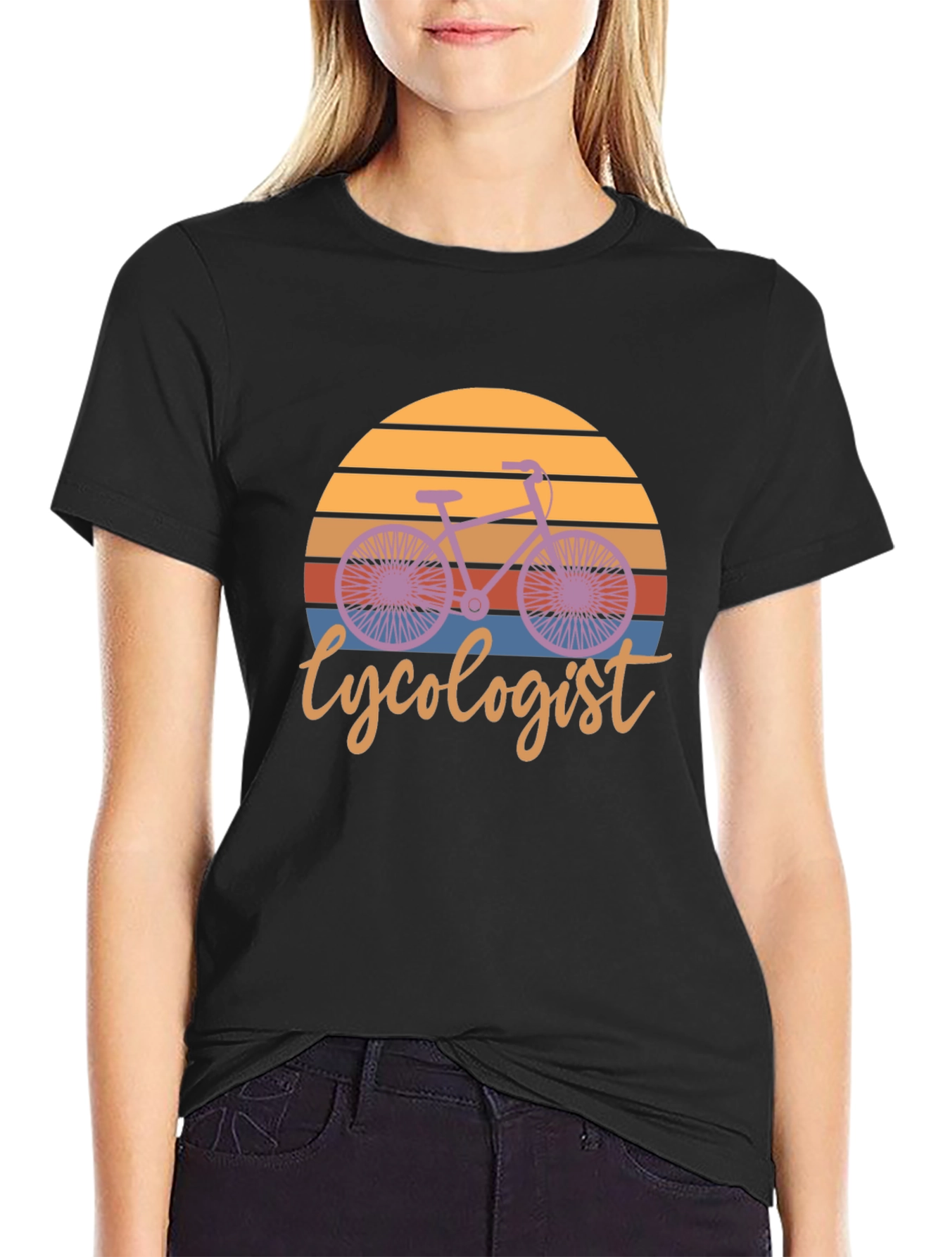 Cyclologist T-Shirt - Retro Bicycle Design
