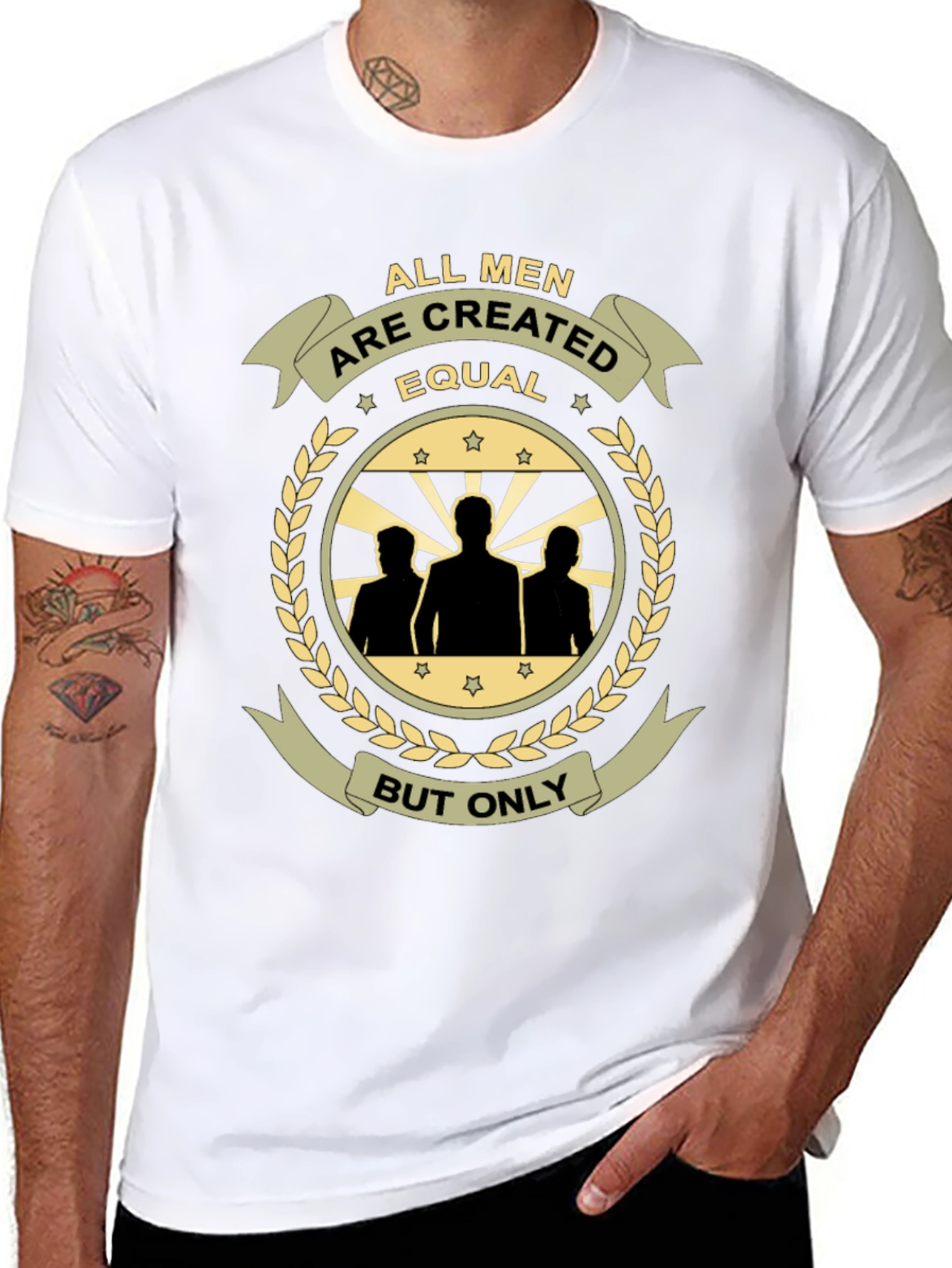 All Men Are Created Equal Graphic Tee