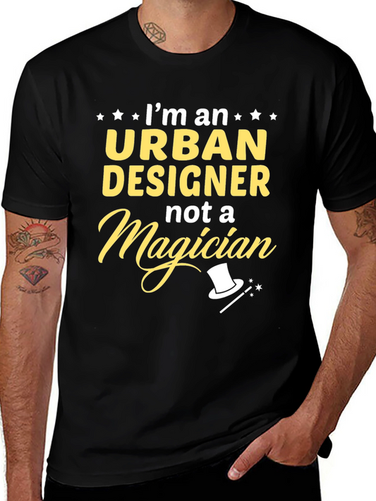 Urban Designer T-Shirt - Funny Magician Tee