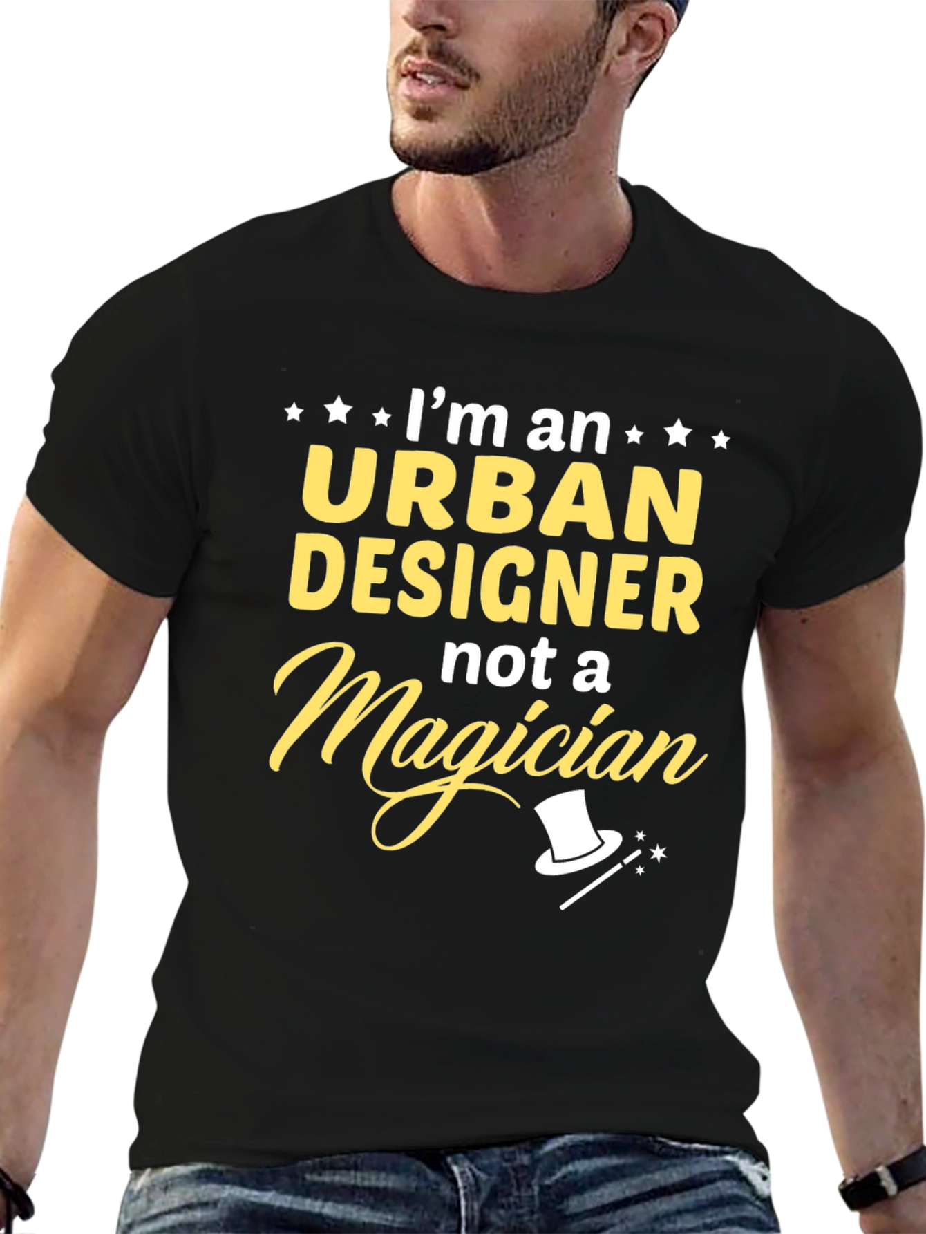Urban Designer T-Shirt - Funny Magician Tee