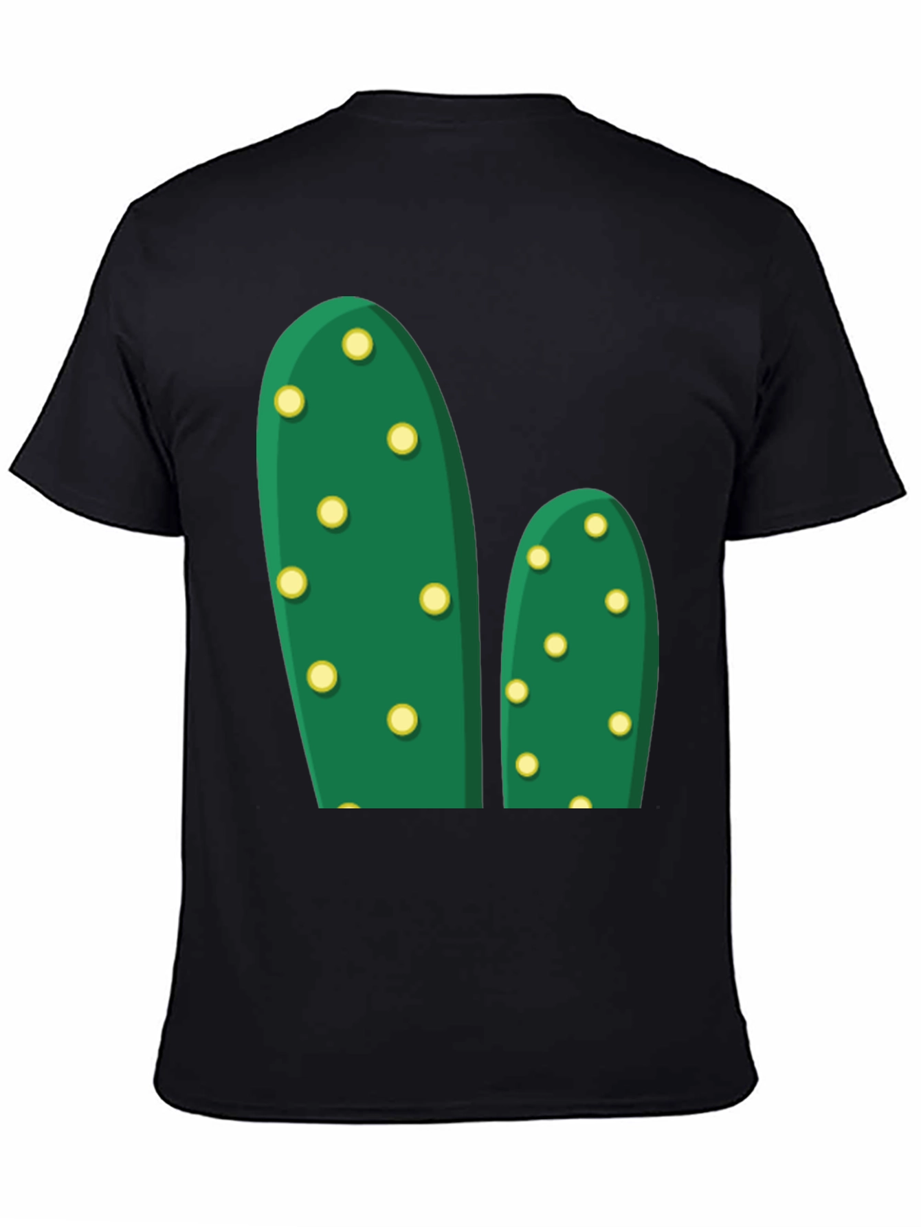 Cactus Graphic T-Shirt - Unisex Black Tee