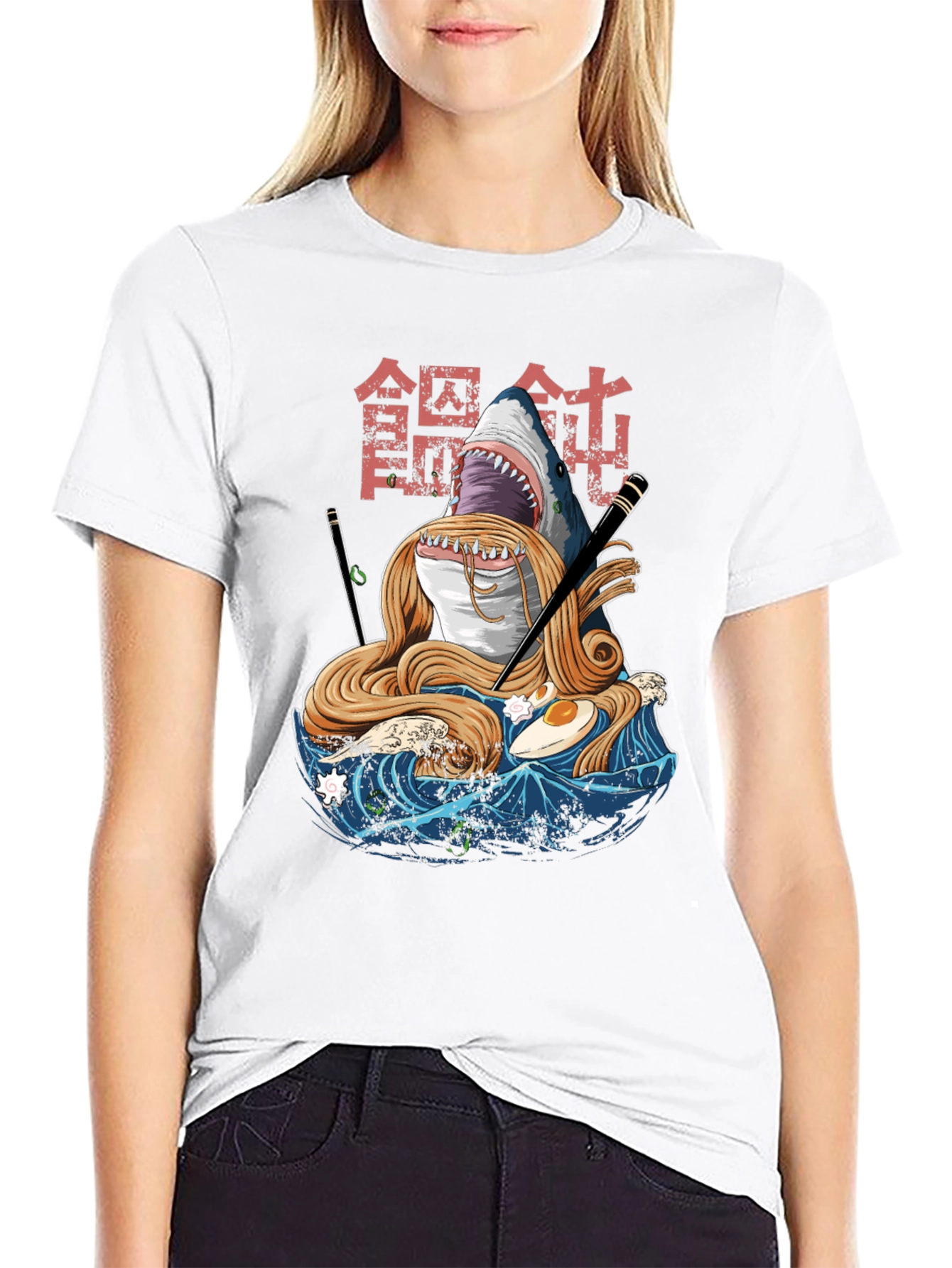 Shark Ramen T-Shirt
