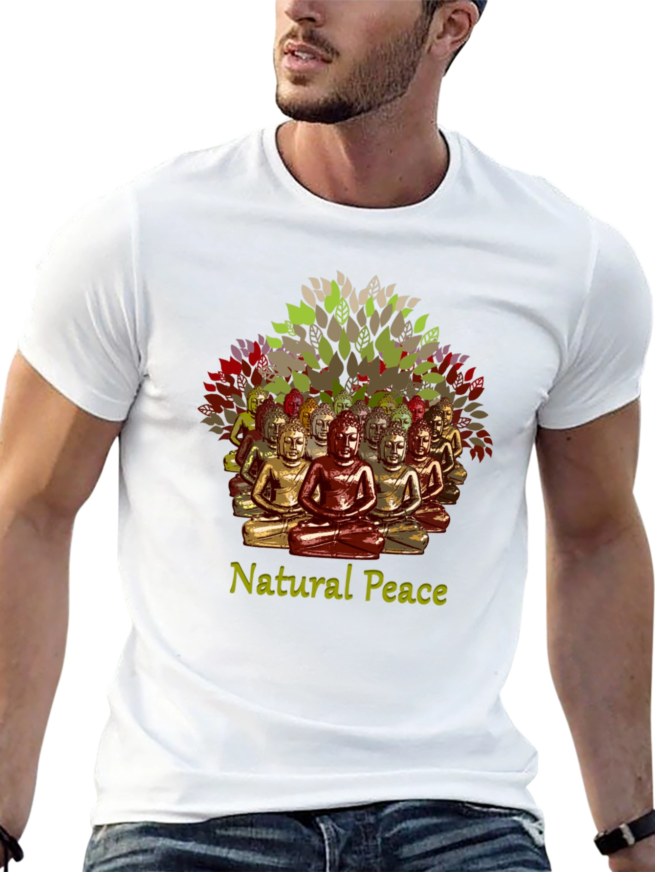 Natural Peace Buddha T-Shirt