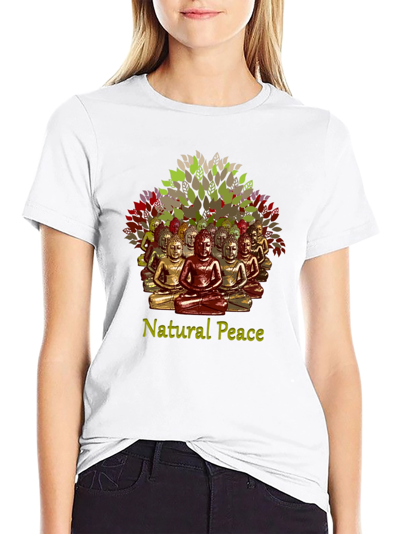 Natural Peace Buddha T-Shirt