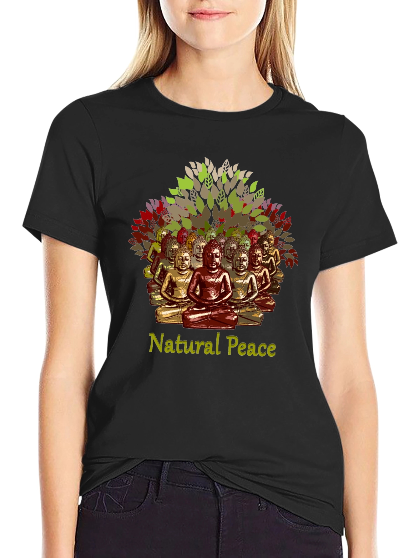 Natural Peace Buddha T-Shirt