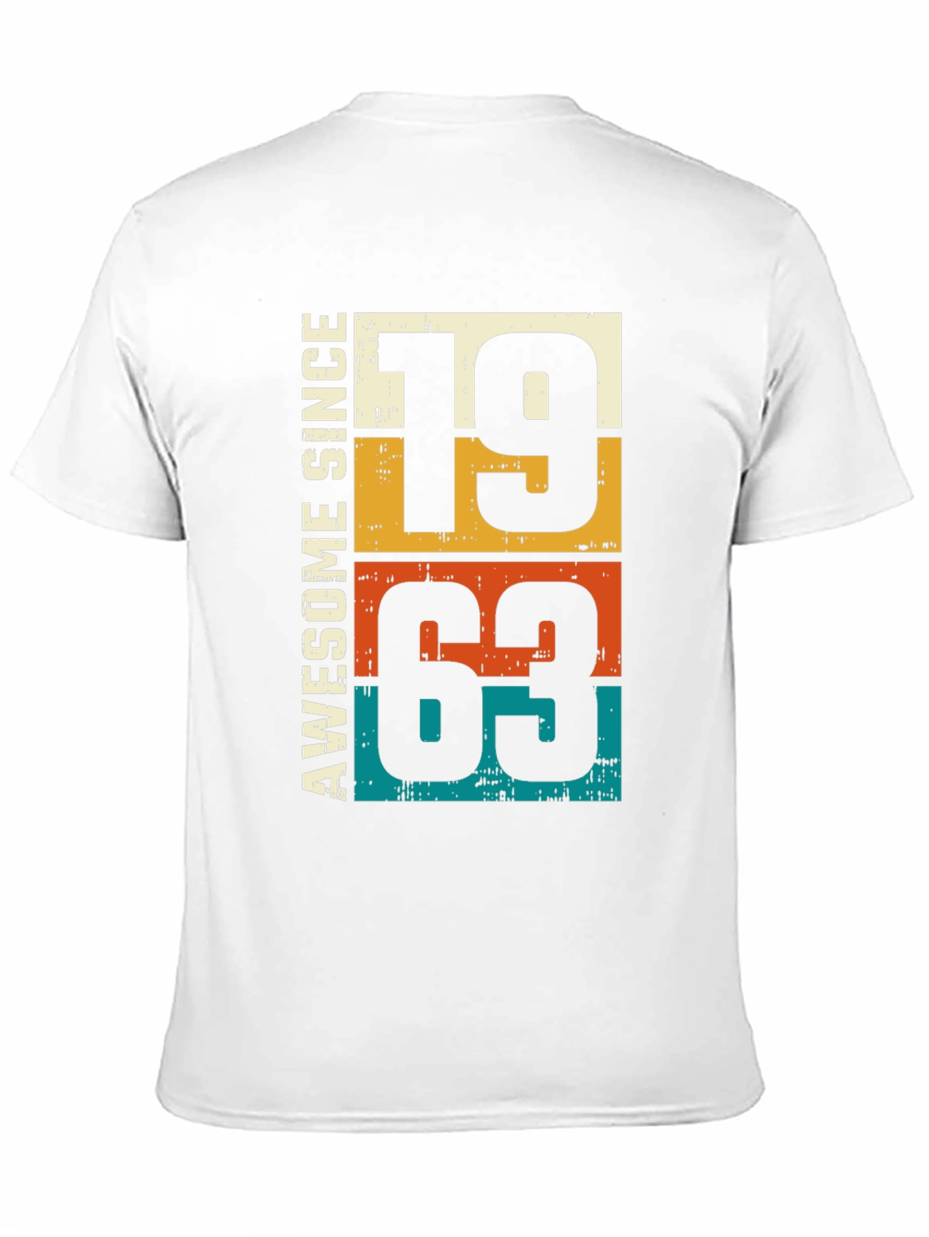 Awesome Since 1963 T-Shirt - Birthday Gift