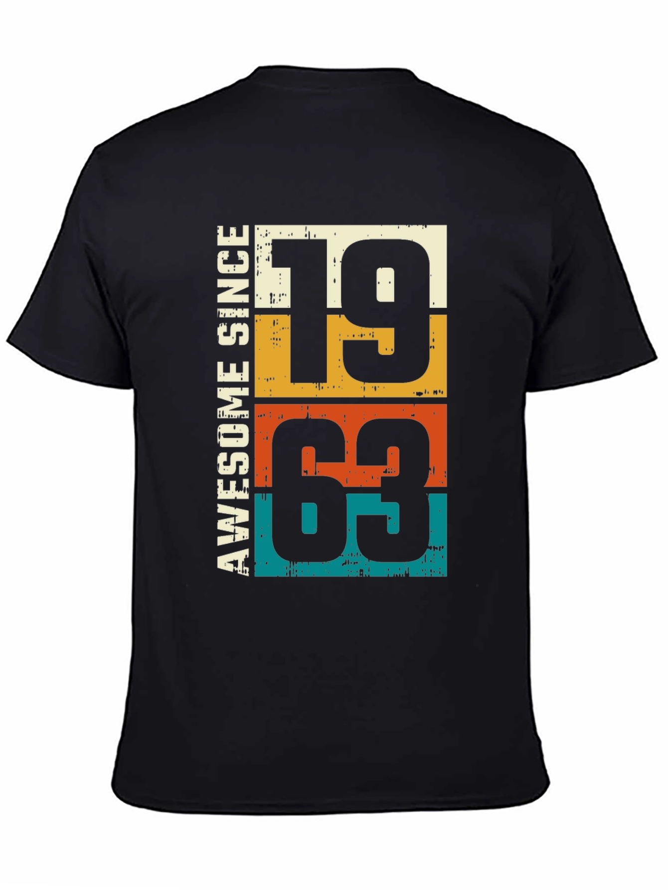 Awesome Since 1963 T-Shirt - Birthday Gift