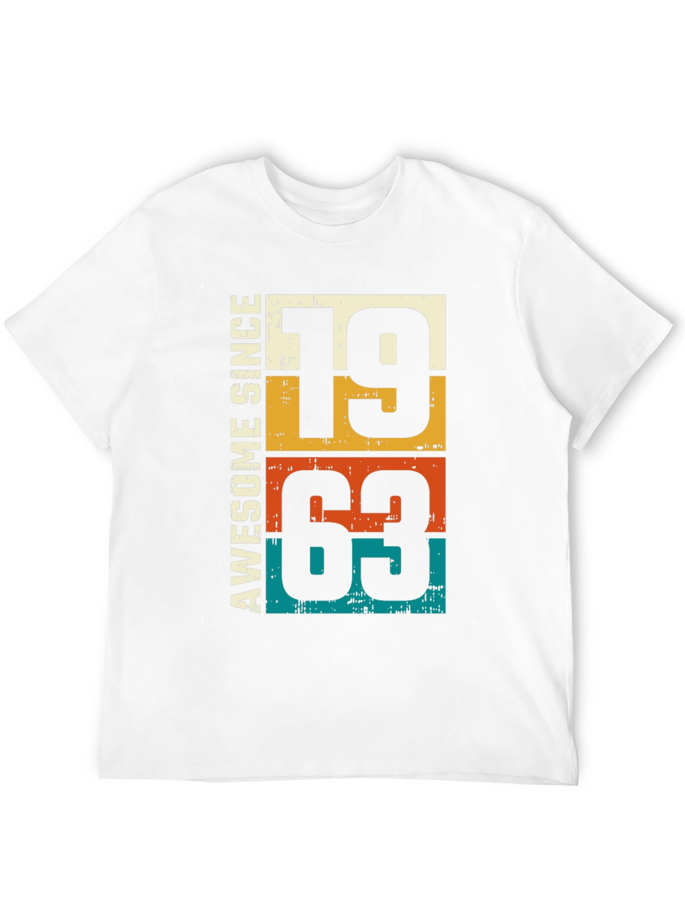Awesome Since 1963 T-Shirt - Birthday Gift