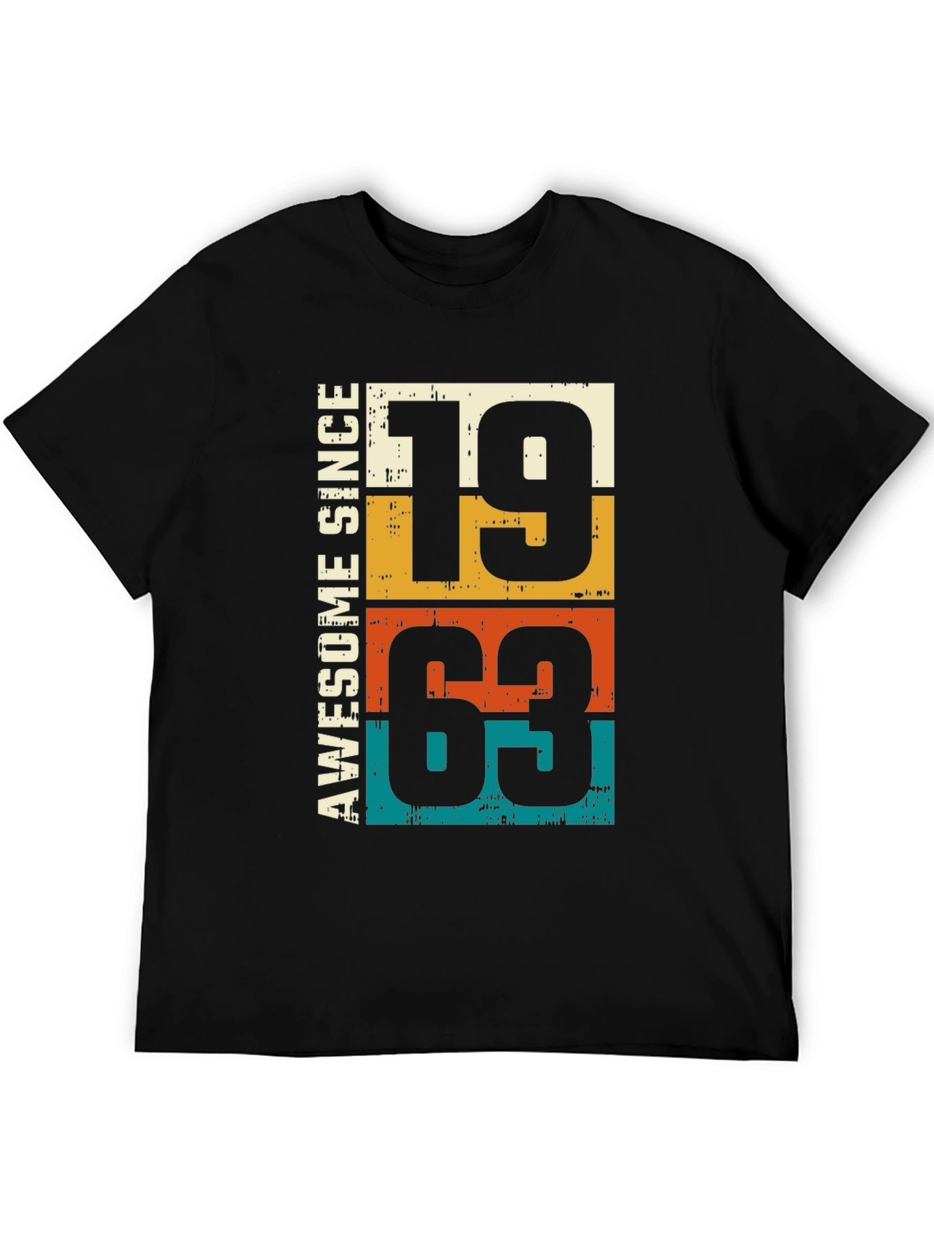 Awesome Since 1963 T-Shirt - Birthday Gift