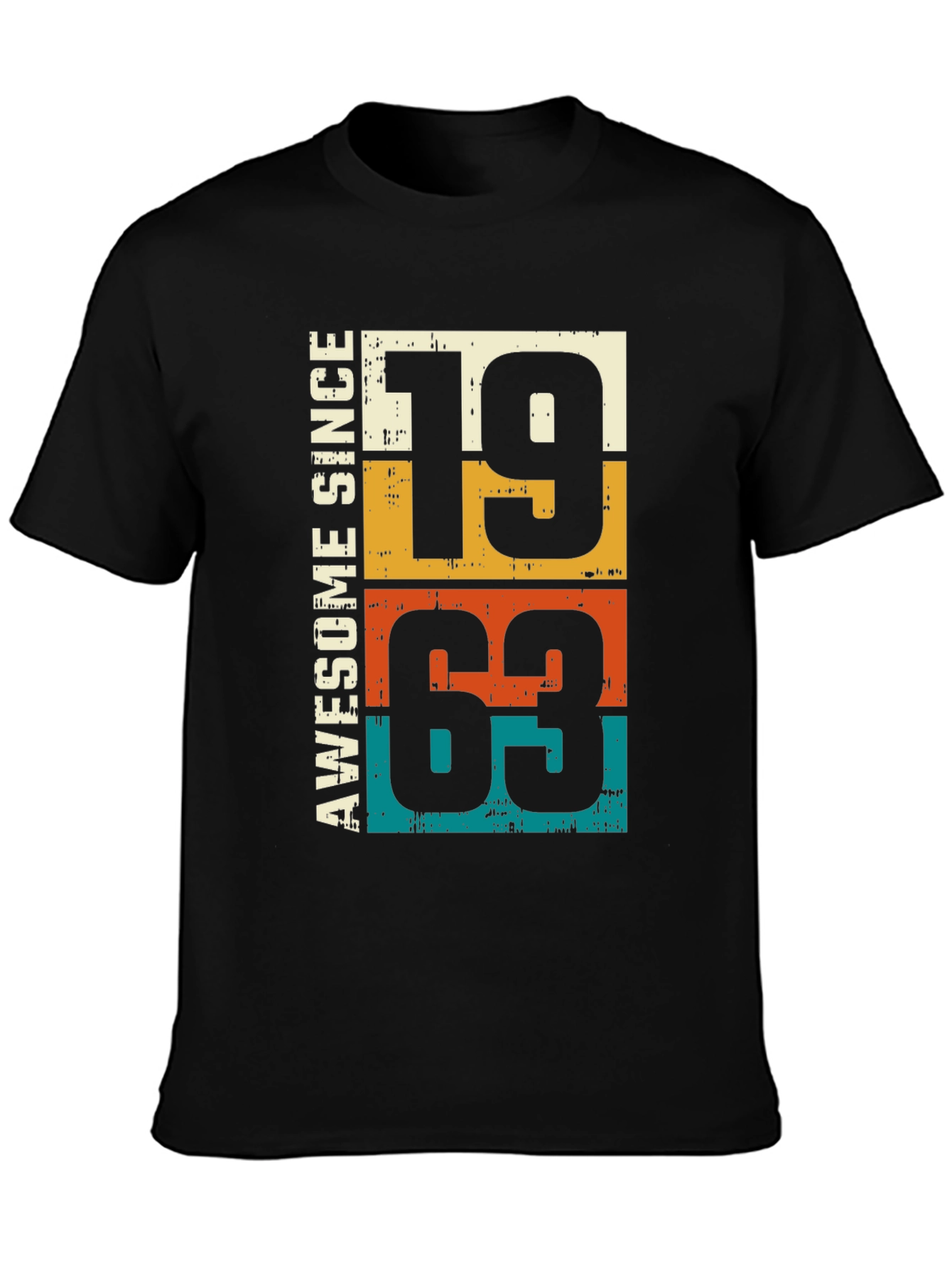 Awesome Since 1963 T-Shirt - Birthday Gift