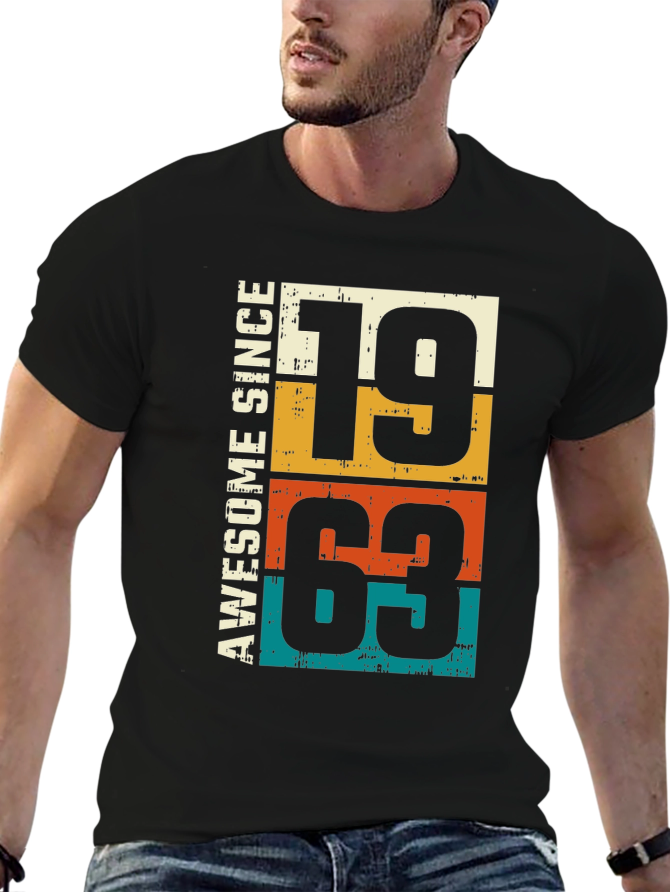 Awesome Since 1963 T-Shirt - Birthday Gift
