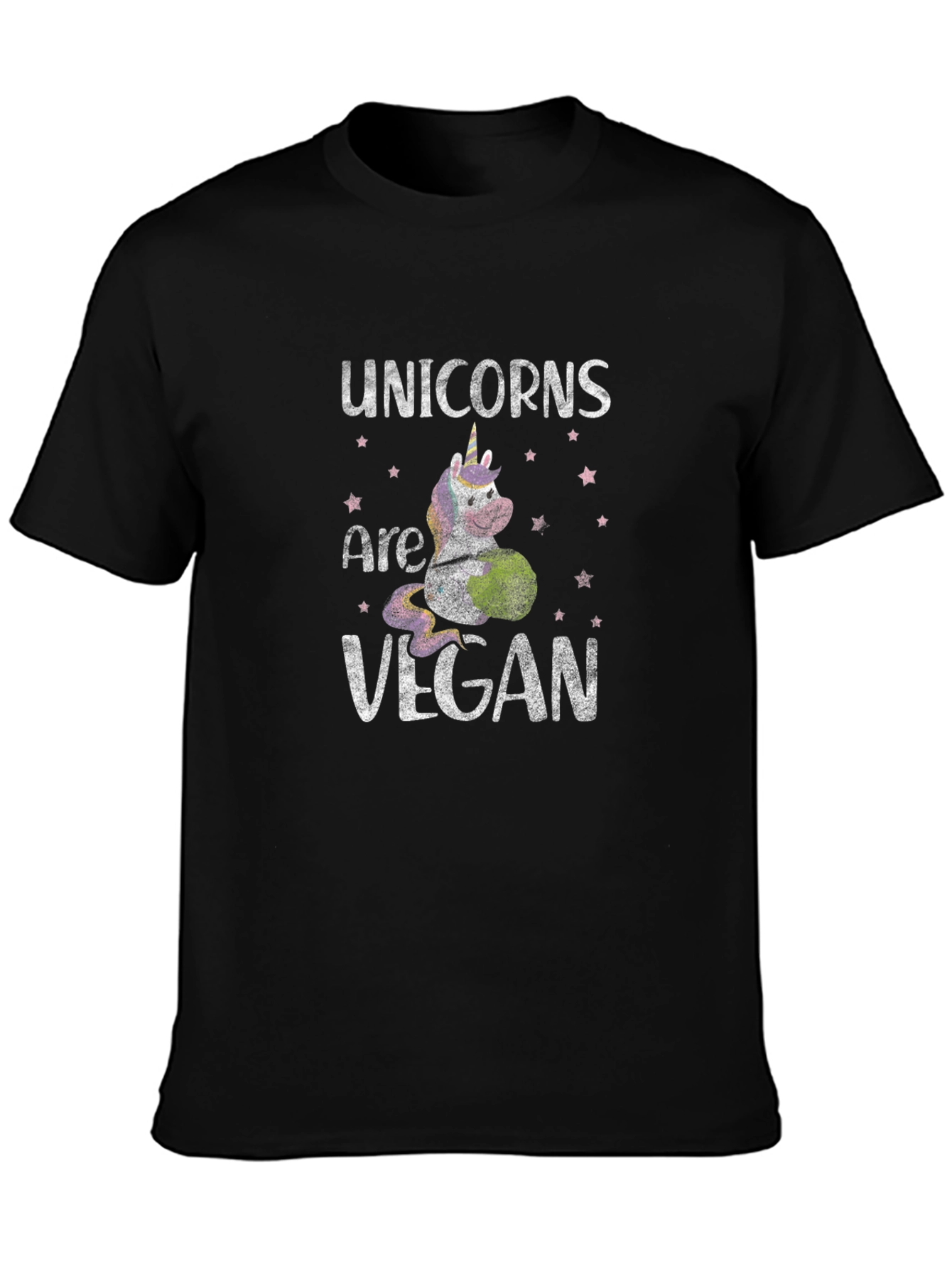 Unicorns Are Vegan Graphic T-Shirt