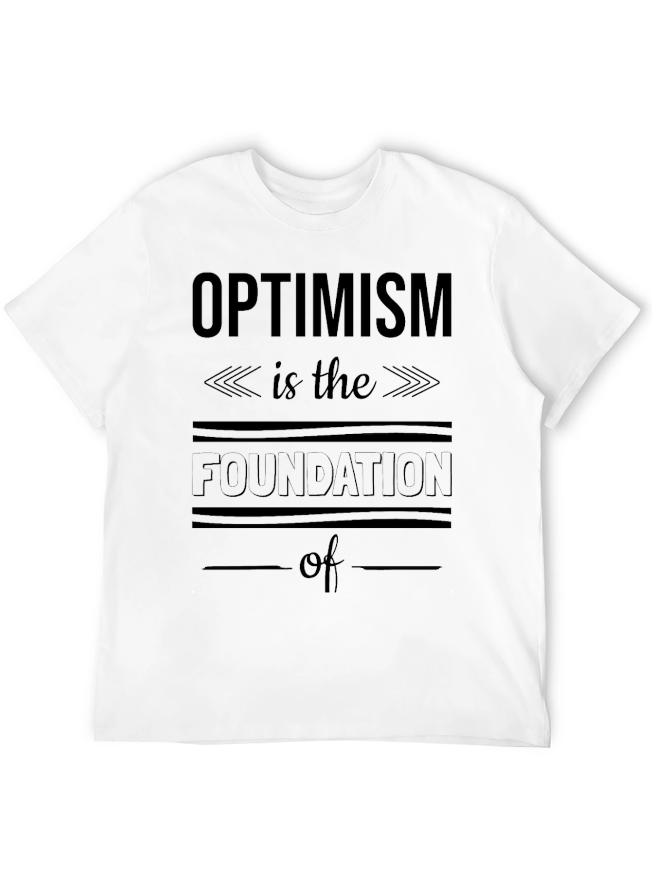 Optimism Foundation Graphic Tee - Unisex Black T-Shirt