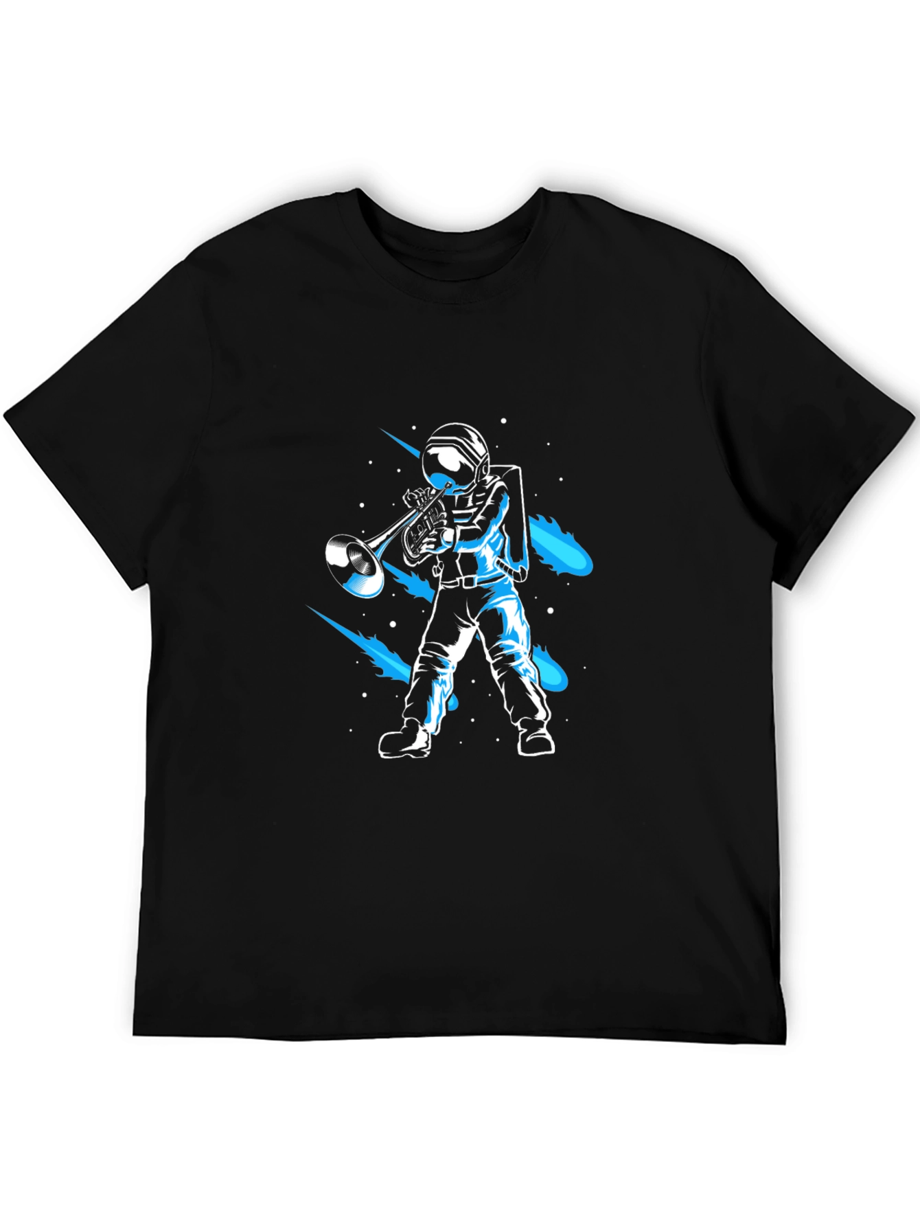 Astronaut Trombone T-Shirt - Space Musician Tee