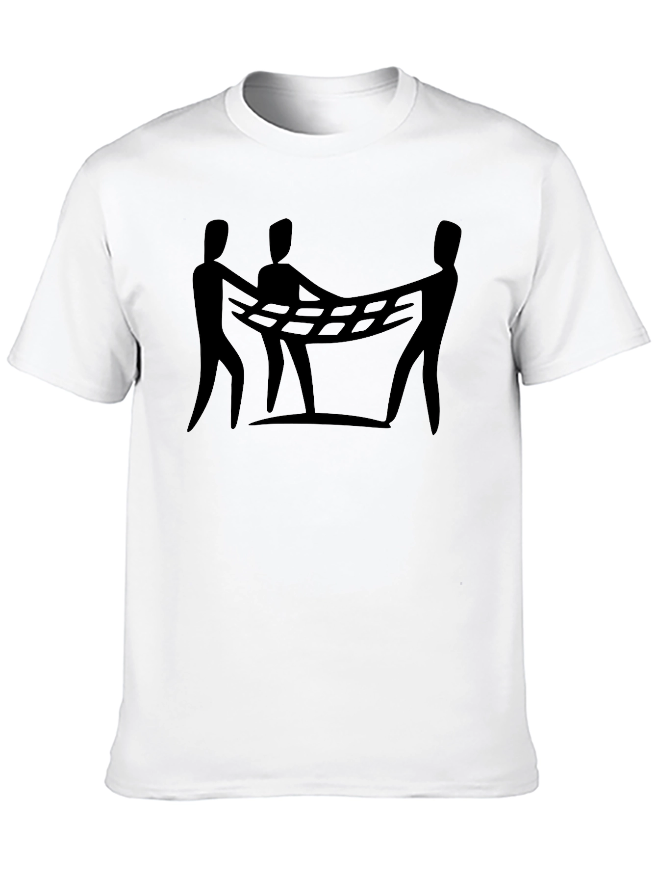 Abstract People Net T-Shirt