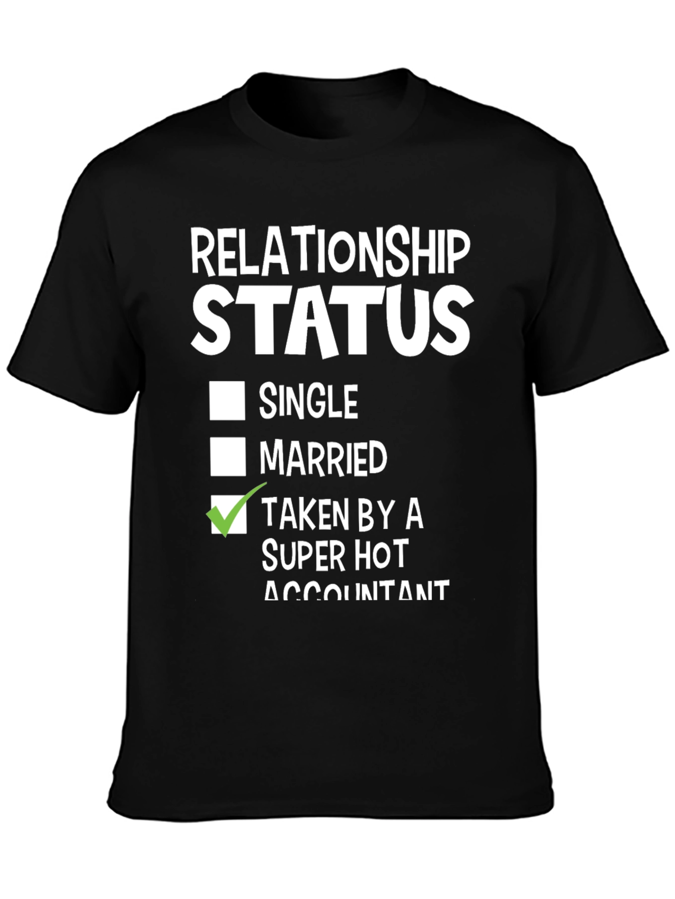 Taken By A Super Hot Accountant T-Shirt