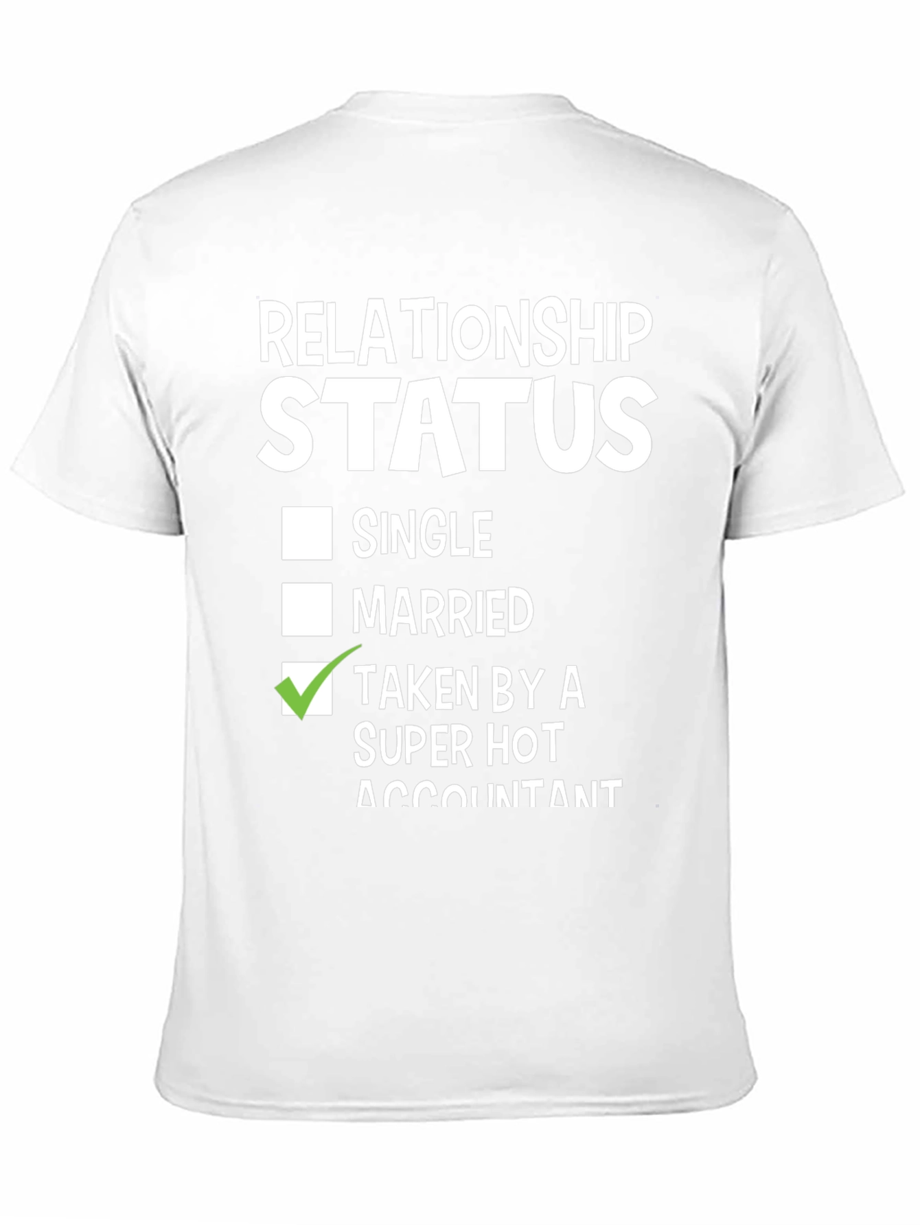 Taken By A Super Hot Accountant T-Shirt