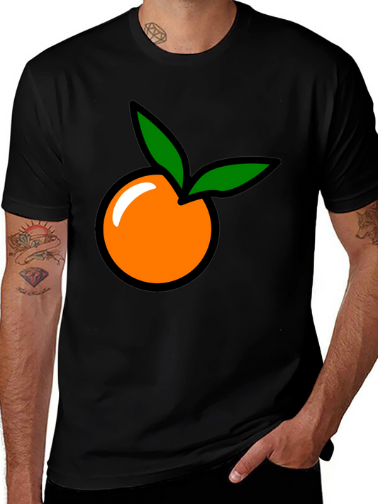 Orange Fruit Graphic T-Shirt